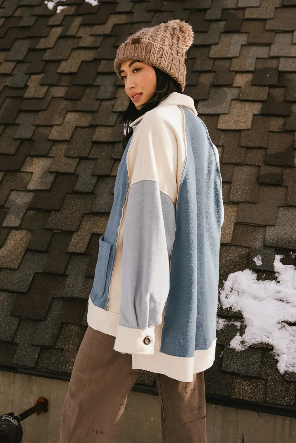 Alexis Colorblock Jacket for Women - Stylish Lightweight Windbreaker with Pockets | Perfect for Spring, Fall & Outdoor Activities