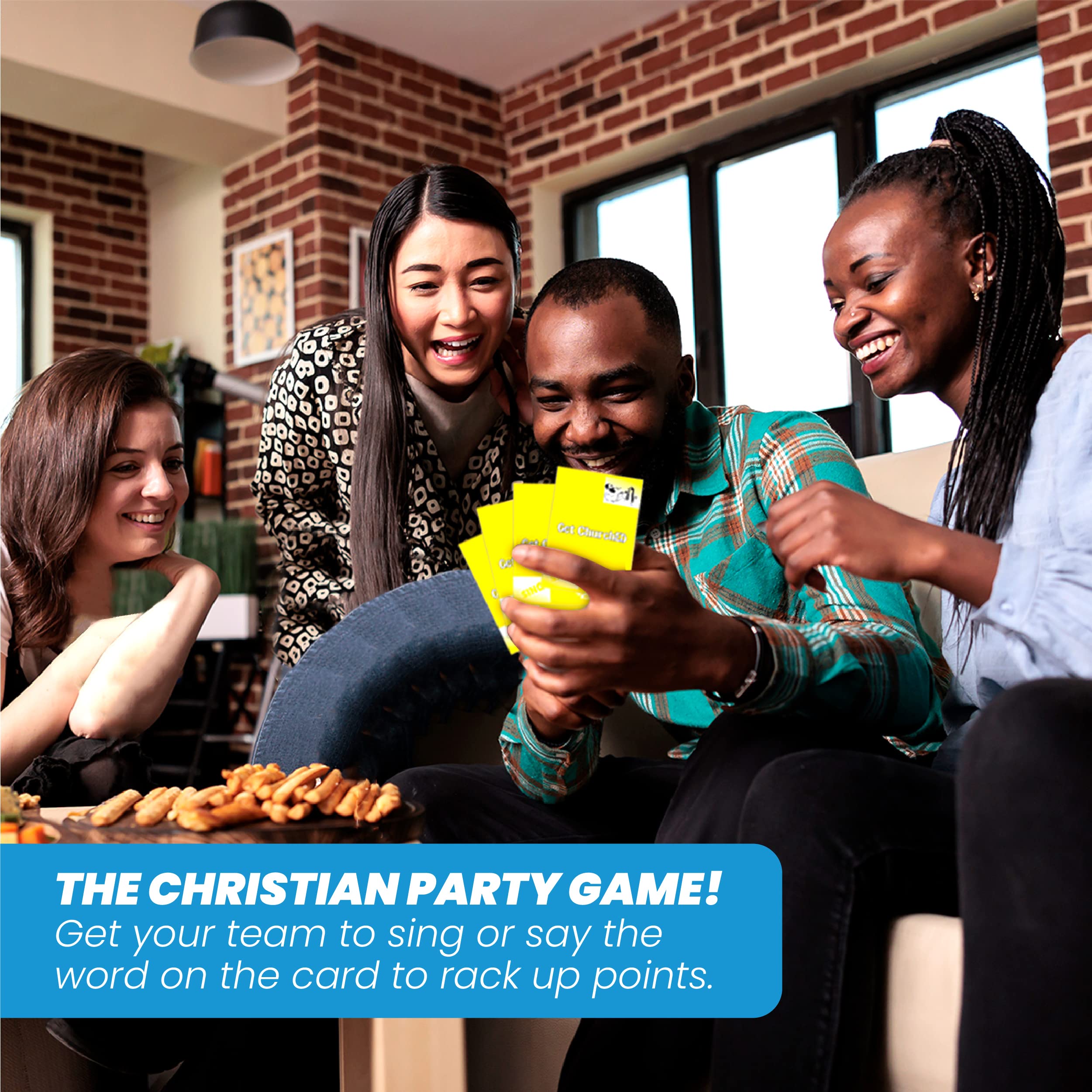 Christian Party Game - ChurchED for Family & Youth Groups | Bible Trivia & Charades