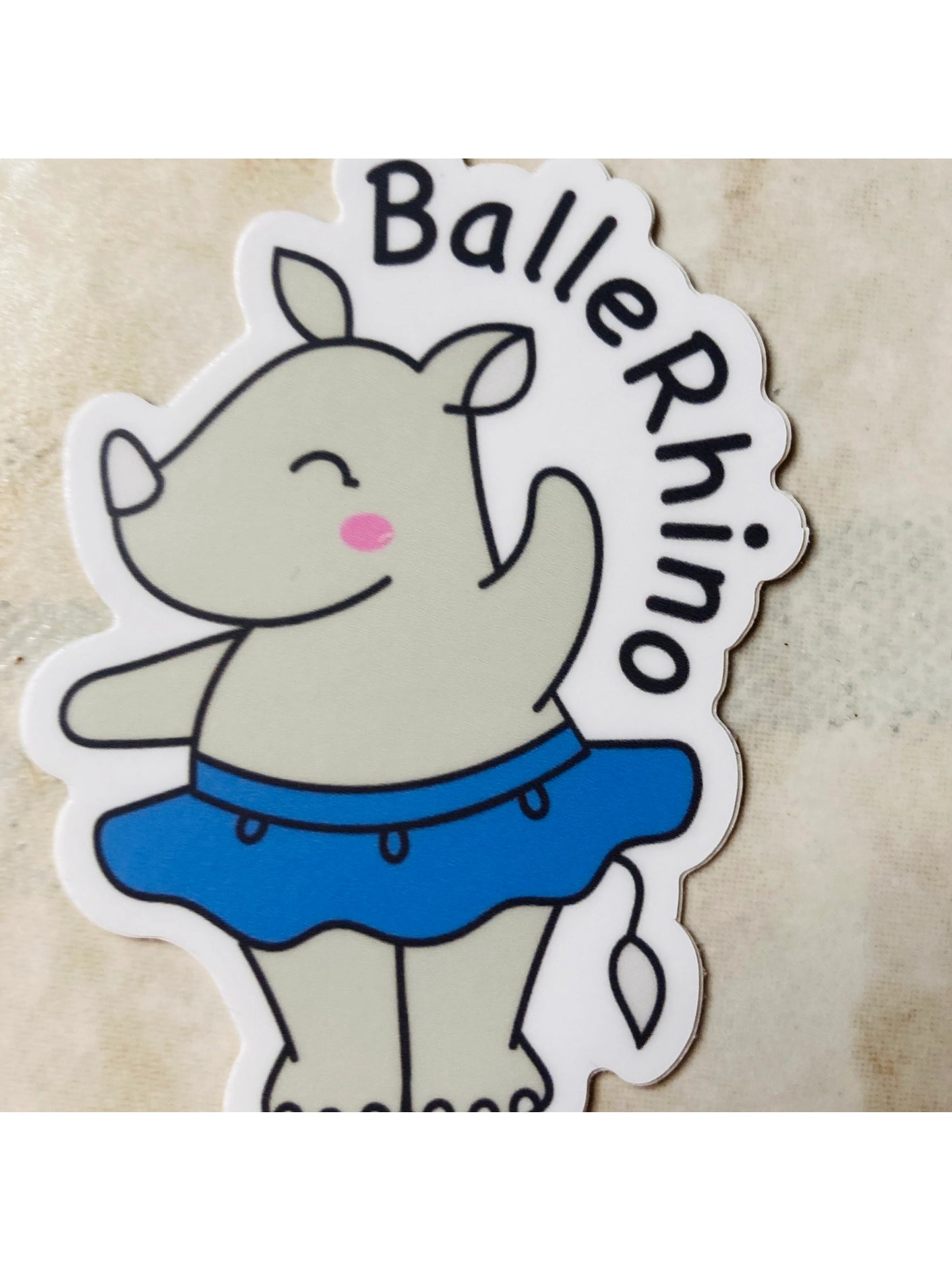 Denali & Co Dance Stickers - Fun & Colorful Vinyl Decals for Dance Studios, Water Bottles, Laptops & More