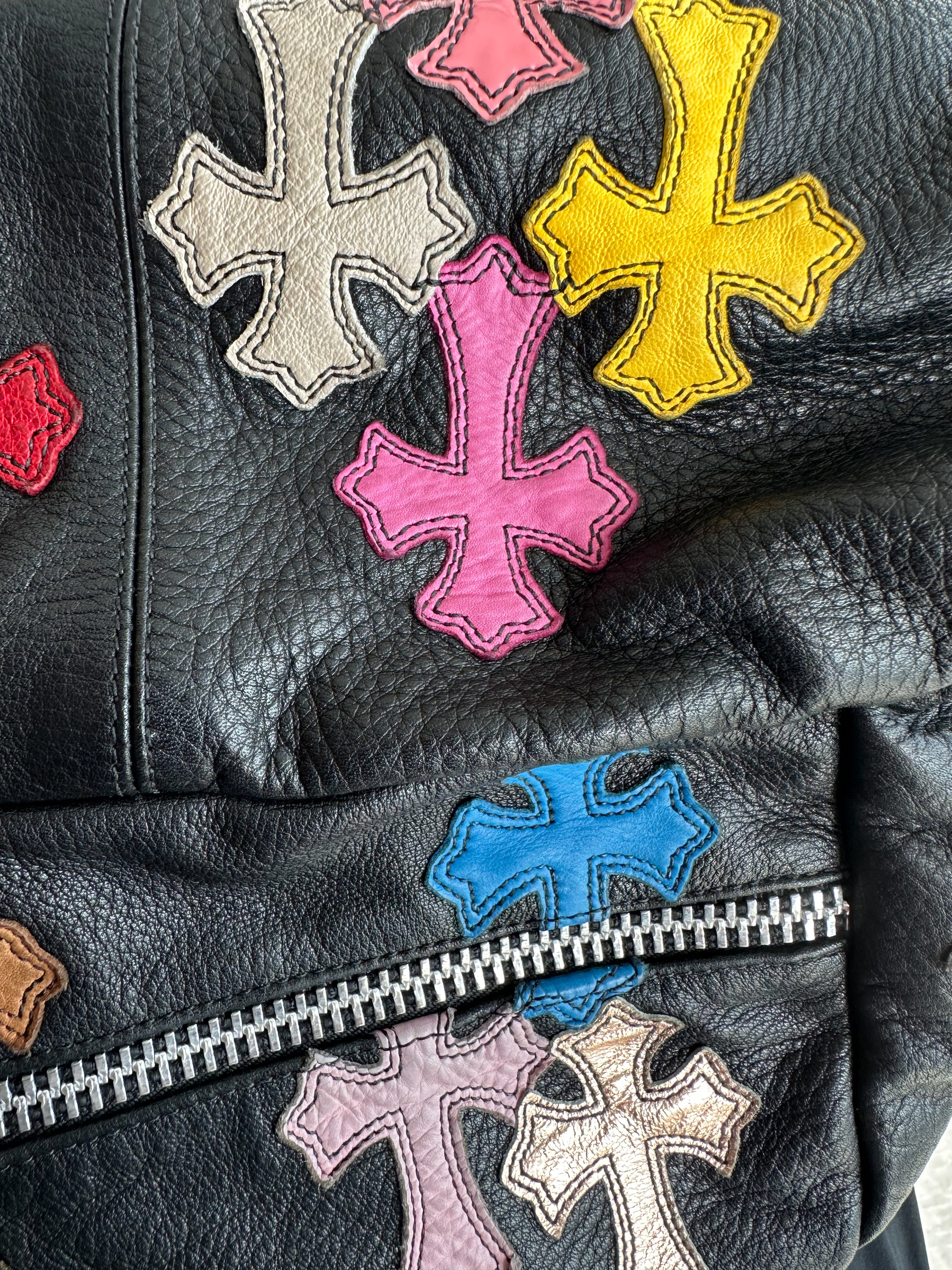 Chrome Hearts Black Multicolor XL Snat Pack - Stylish Crossbody Bag for Men & Women | Perfect for Travel, Concerts, and Everyday Use