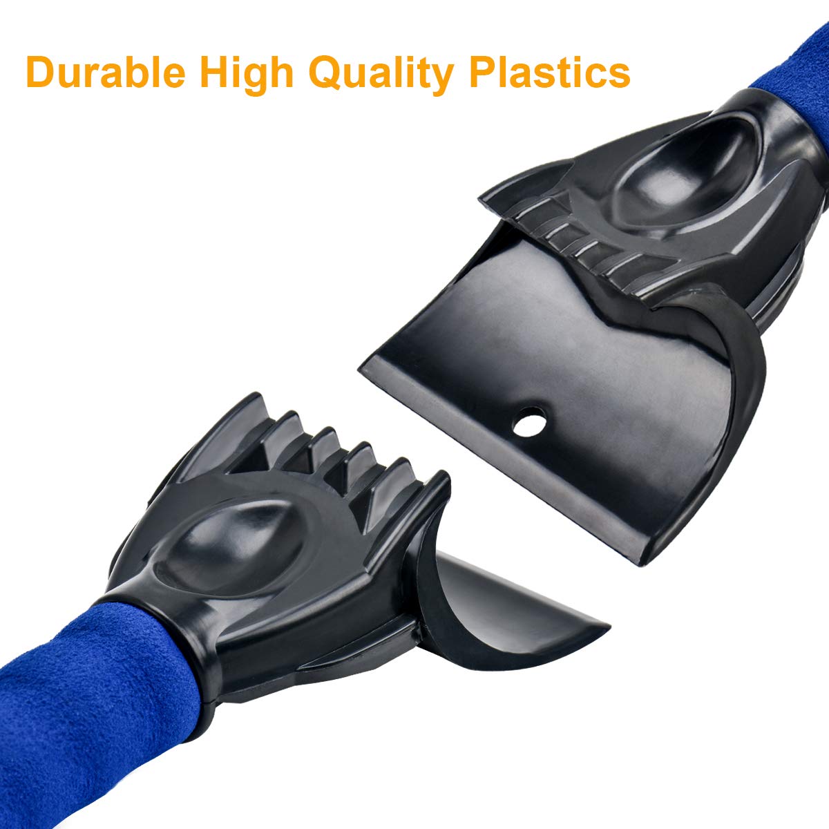 Premium Ice Scraper for Cars & Trucks - Heavy Duty Windshield Ice Remover Tool for Frost, Snow & Ice - Perfect for Winter Car Care & Emergency Roadside Use