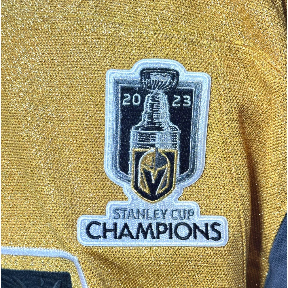 Michael Amadio Autographed Vegas Golden Knights Gold Jersey - Signed with 