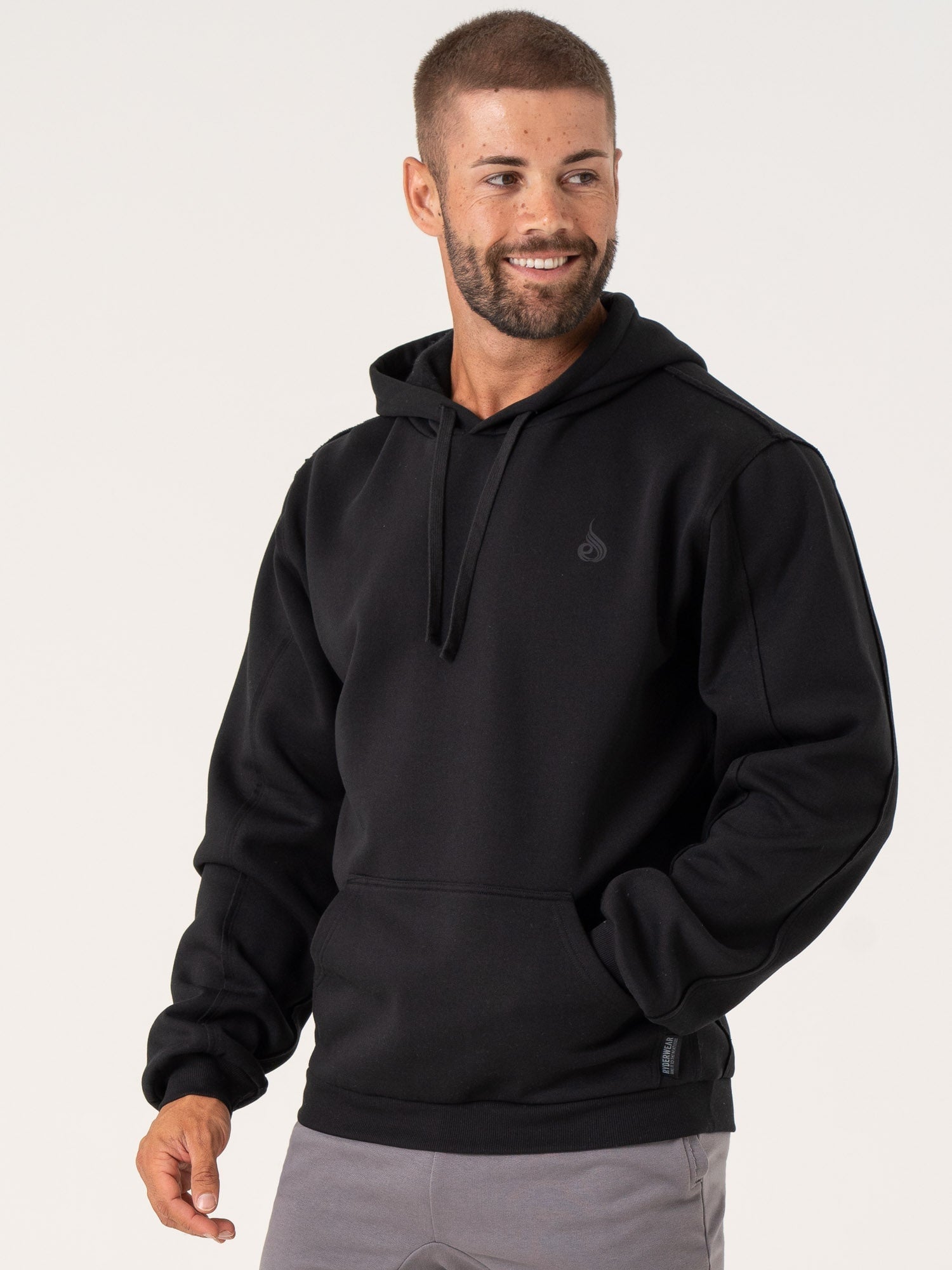 Force Hoodie - Premium Black Pullover for Men & Women | Comfortable & Stylish for Gym, Running, and Casual Wear