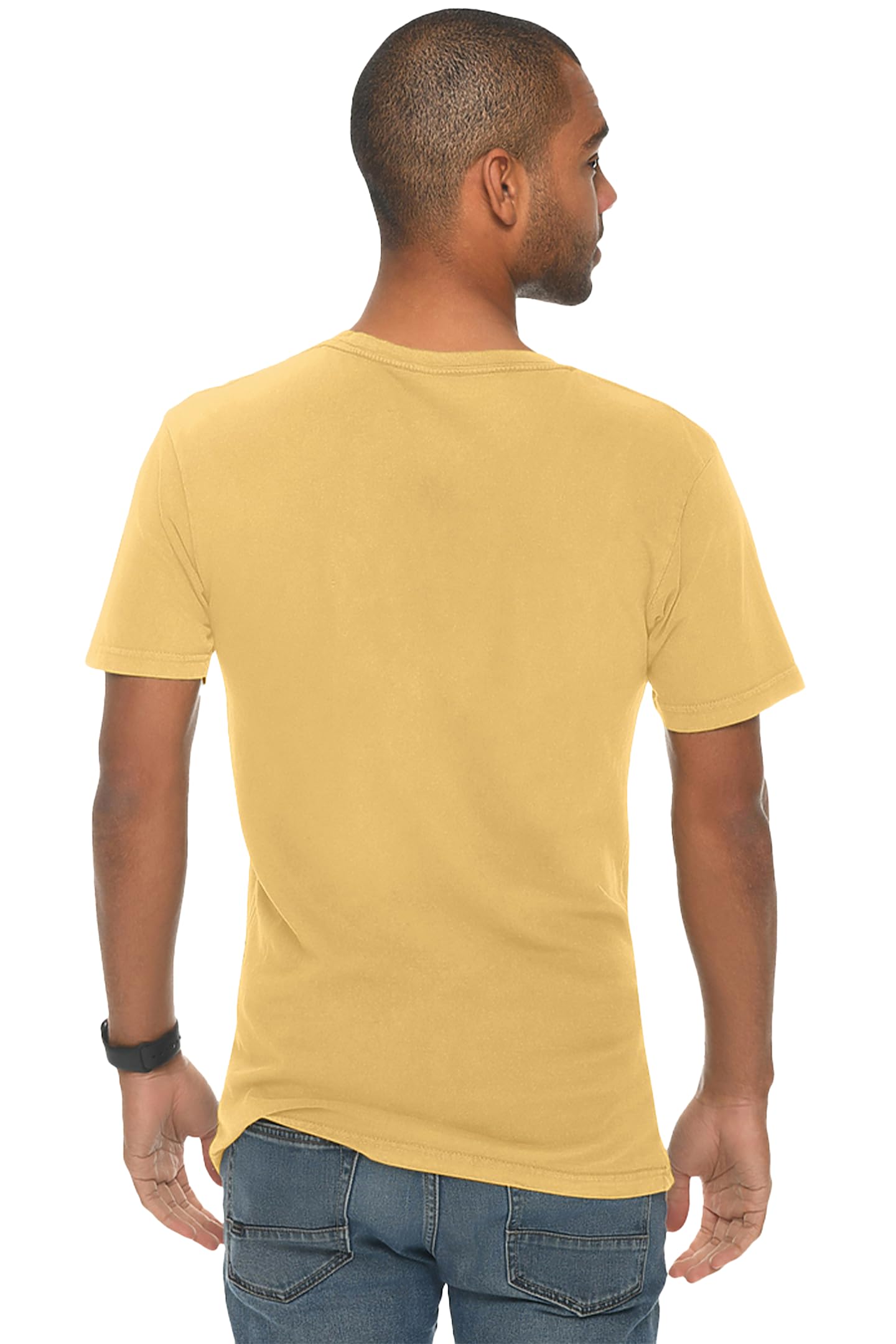Vintage Faded Distressed T-Shirt for Men - Soft Mineral Wash Hipster Tee - Perfect for Casual Wear, Street Style & Everyday Outfits