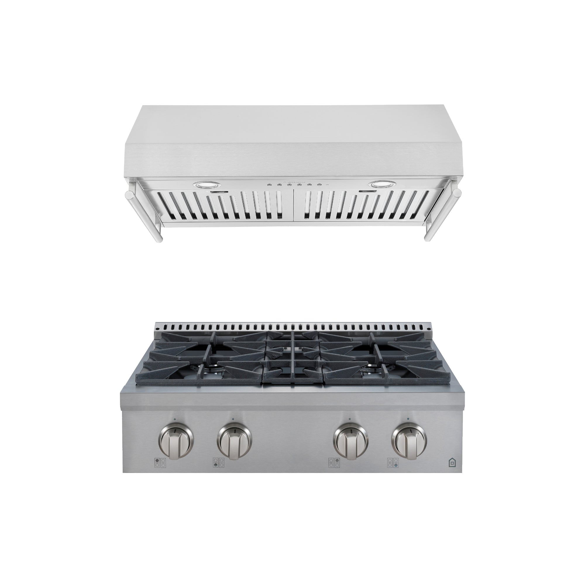 Ancona 2-Piece Kitchen Appliance Set - 30