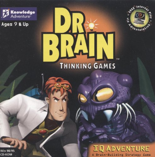 Dr. Brain Thinking Games - Fun & Educational Brain Training Puzzles for Kids & Adults | Improve Memory & Logic Skills | Perfect for Family Game Night & Classroom Activities