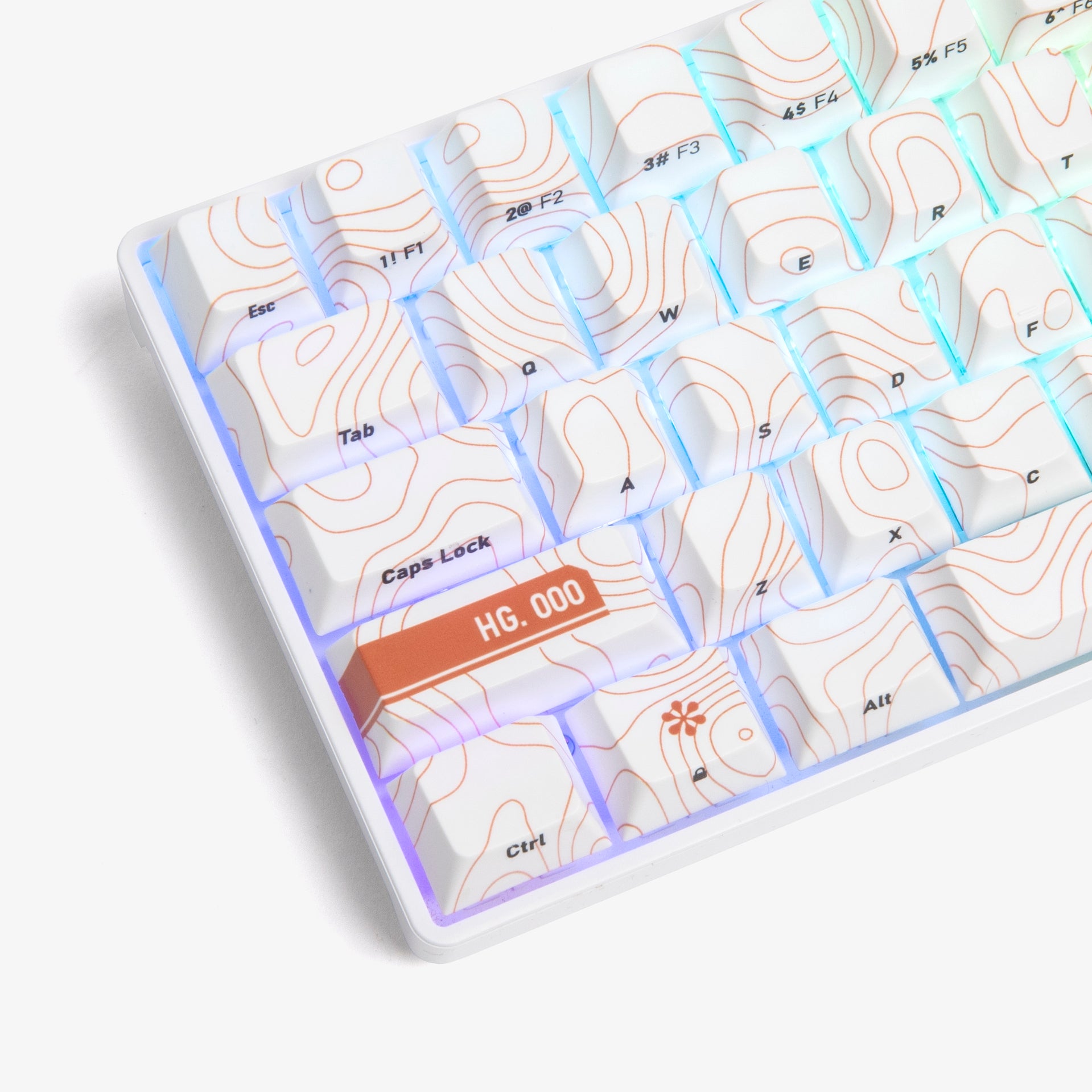 Premium Sandstone & Skystone Mechanical Keyboard - Ergonomic Design for Gaming & Typing | Perfect for Office, Home & Esports Enthusiasts