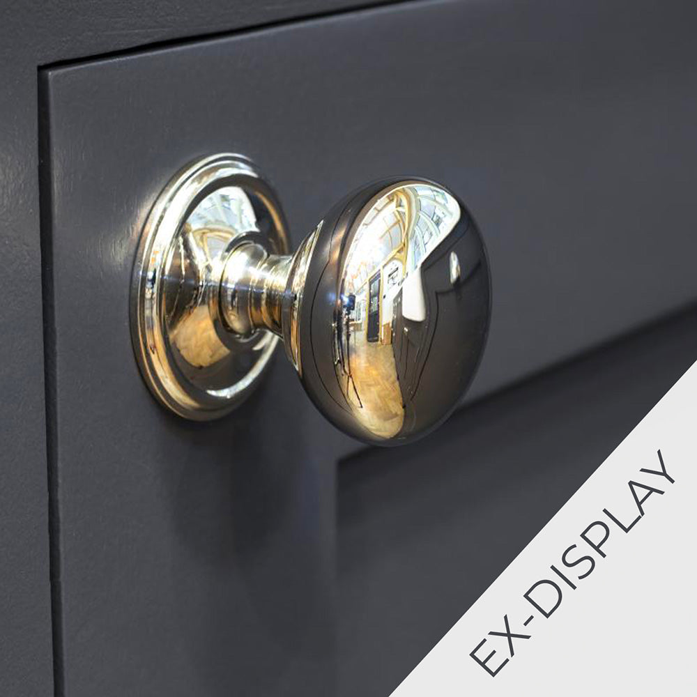 Polished Nickel Mushroom Cabinet Knob - Vintage Style Cabinet Hardware for Kitchen & Bathroom - Perfect for Drawers, Cabinets & Furniture Upgrades