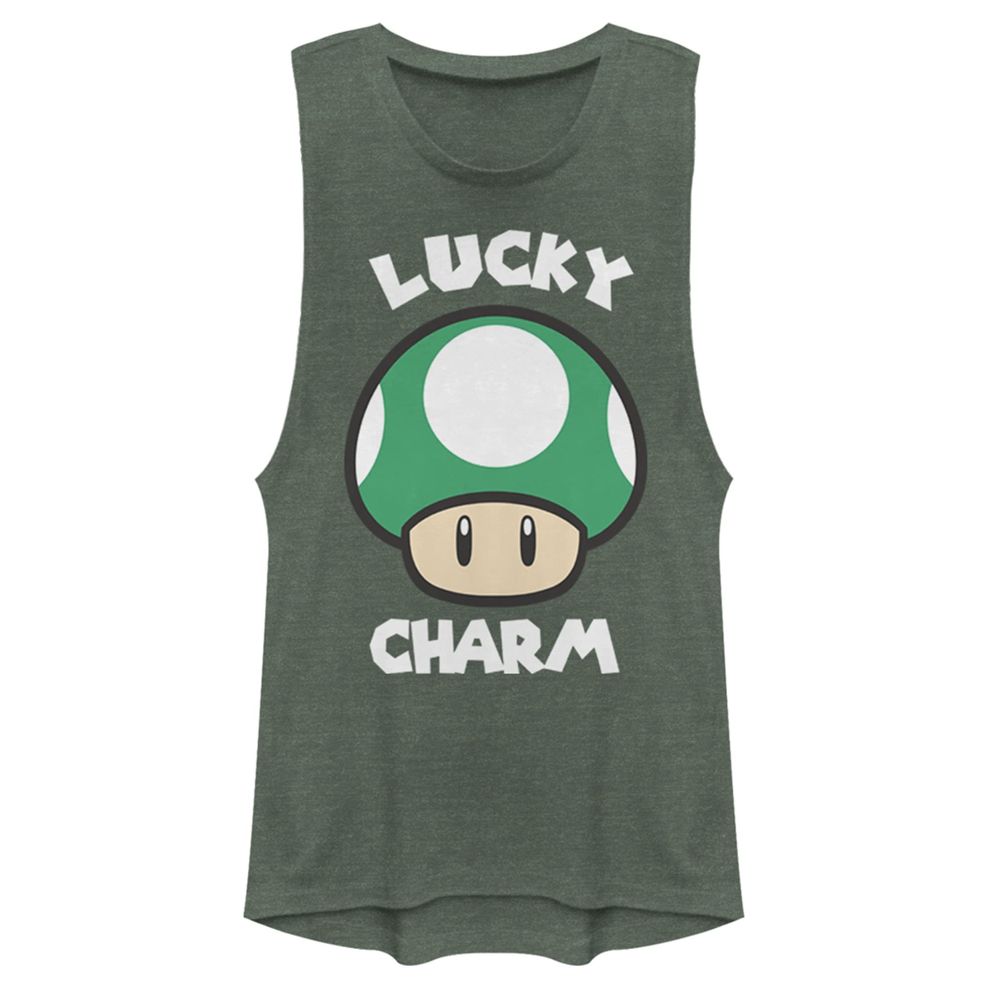Nintendo Lucky Mushroom Tank Top for Women - Gaming & Casual Wear