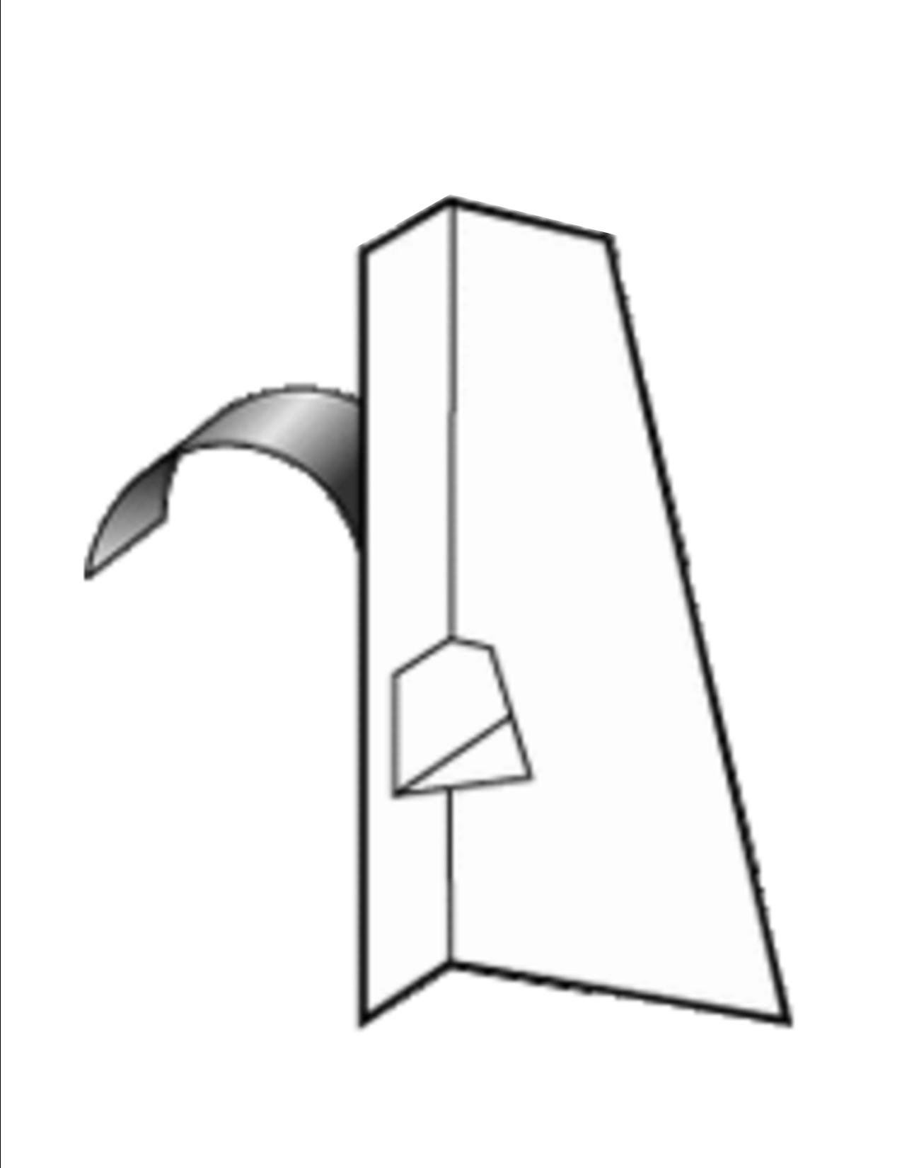 50 Pack Single-Wing Easels with Peel & Stick Backing - 6