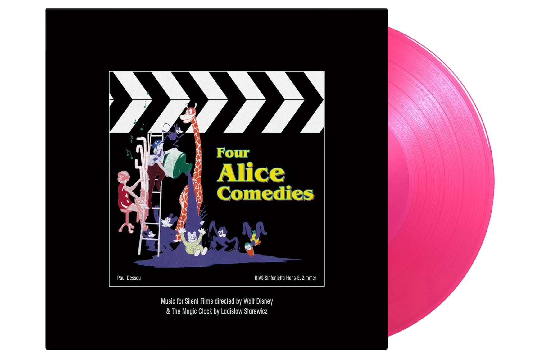 Four Alice Comedies Music for Silent Films Directed by Walt Disney | Vintage Disney Soundtrack Collection | Perfect for Film Historians, Disney Collectors & Silent Movie Enthusiasts