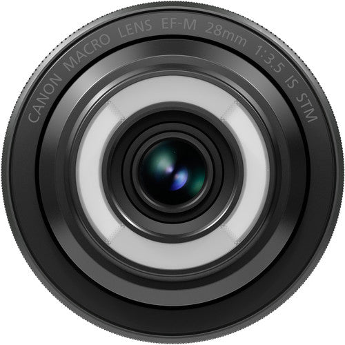 Canon EF-M 28mm f/3.5 Macro IS STM Lens for EOS M Cameras - Compact Macro Photography Lens with Image Stabilization - Perfect for Close-Up Shots, Product Photography & Travel