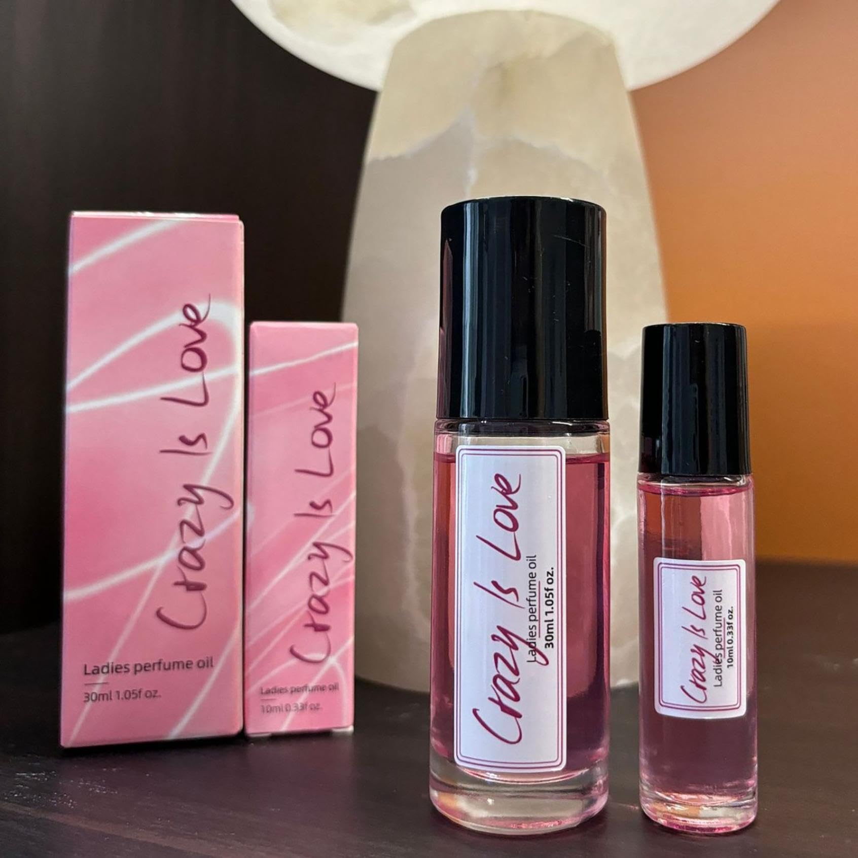 Long-lasting Women's Roller Perfume for Body & Hair - Fresh Fragrance Pheromone Perfume, Portable Travel Size for Dating, Work & Outdoor Activities (Small + Large Options)