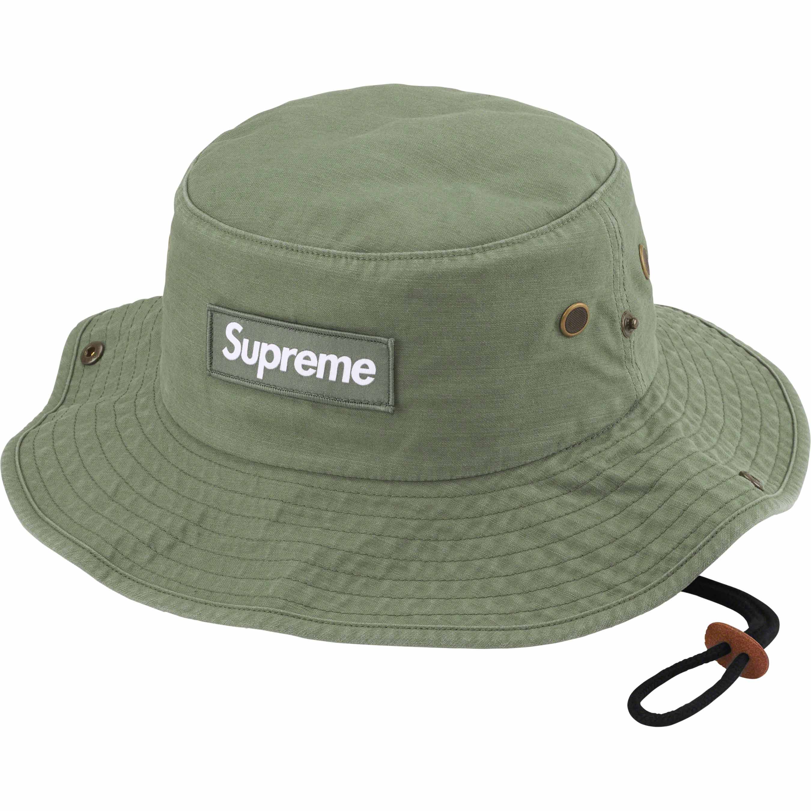 Supreme Military Boonie Hat in Olive Green - Durable & Stylish Outdoor Sun Protection for Hiking, Camping & Fishing
