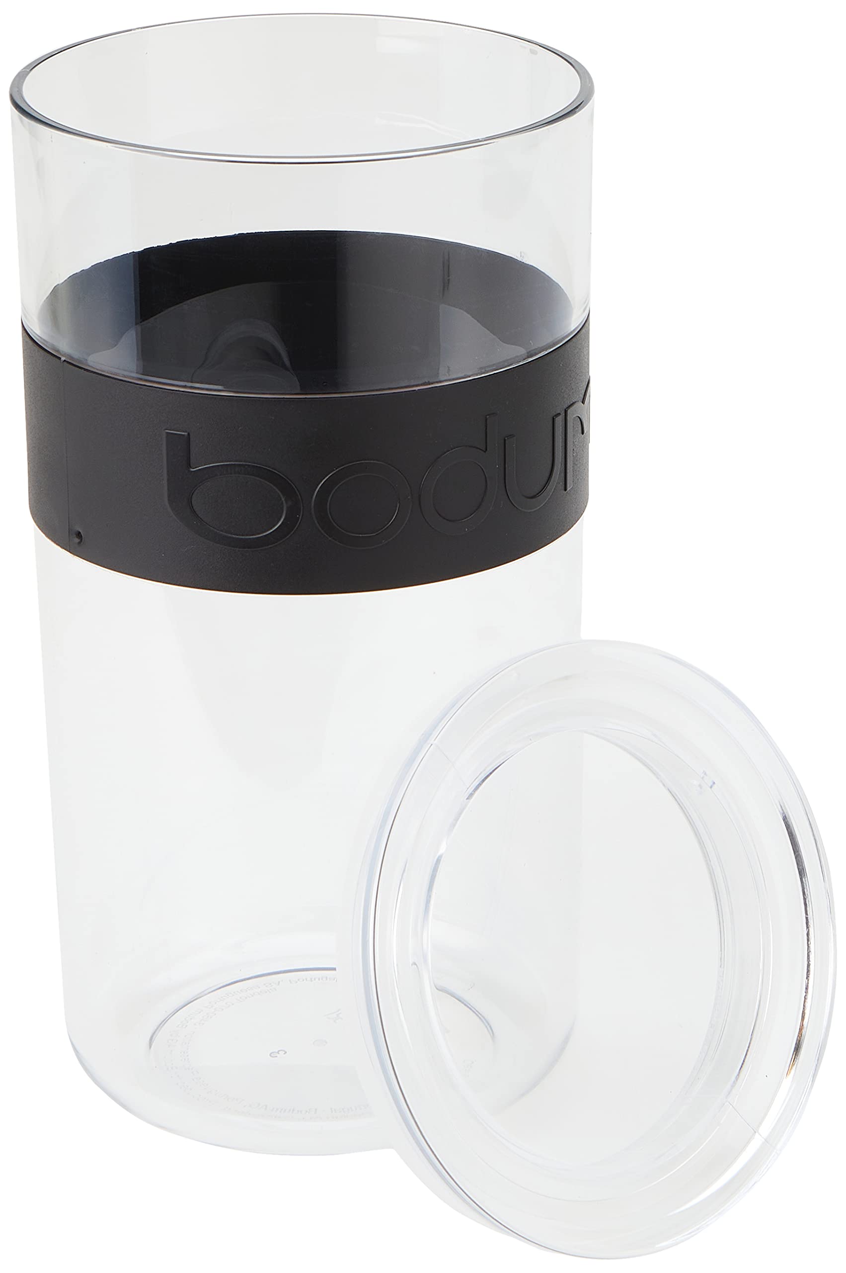 Bodum Presso 12-Piece Airtight Food Storage Container Set - BPA-Free Plastic with Silicone Seal for Pasta, Cereal, Flour, Coffee & Snacks | Kitchen Pantry Organization & Meal Prep