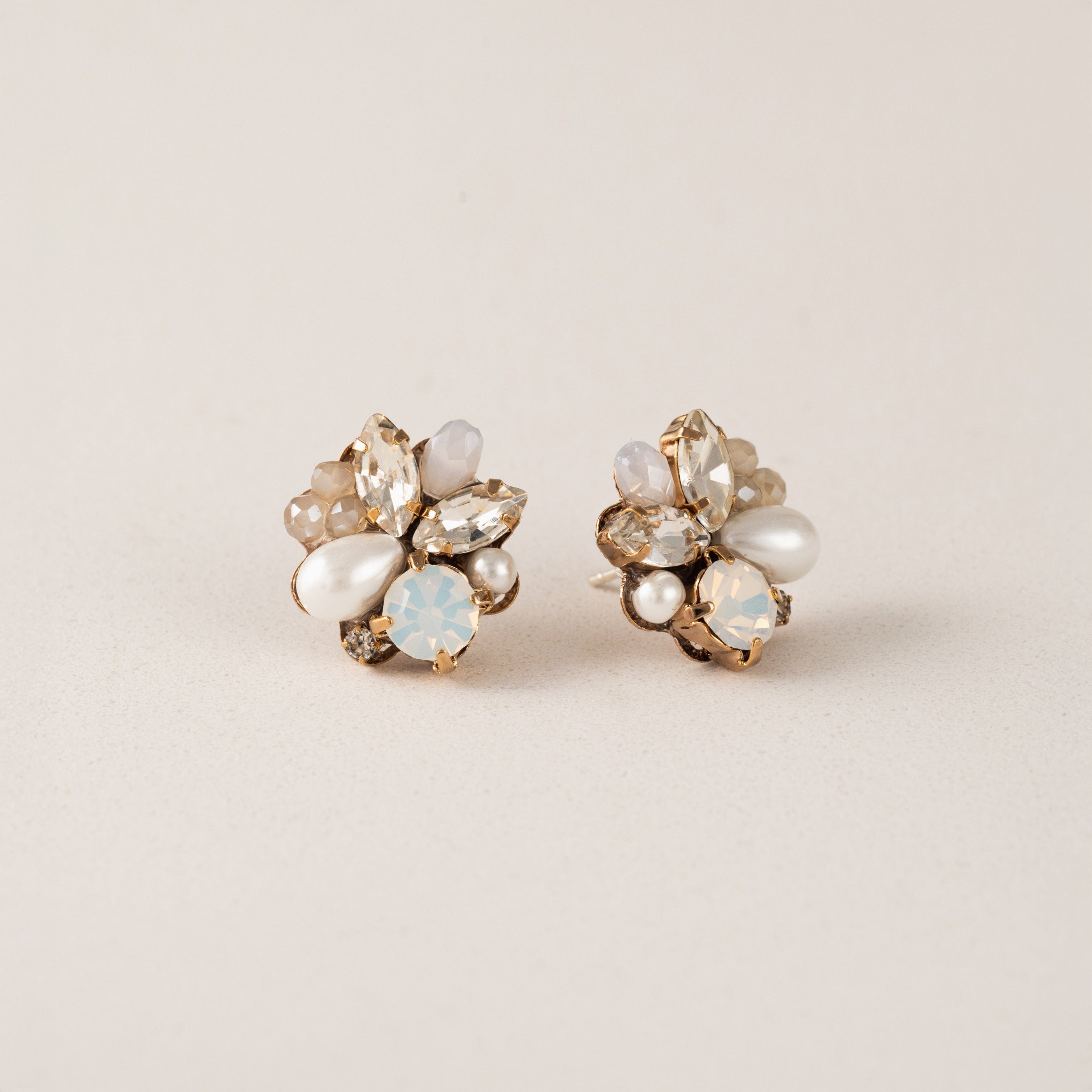 Shirley Stud Earrings for Women - Elegant Cubic Zirconia CZ Earrings - Hypoallergenic Stainless Steel Jewelry - Perfect for Everyday Wear, Parties & Gifts