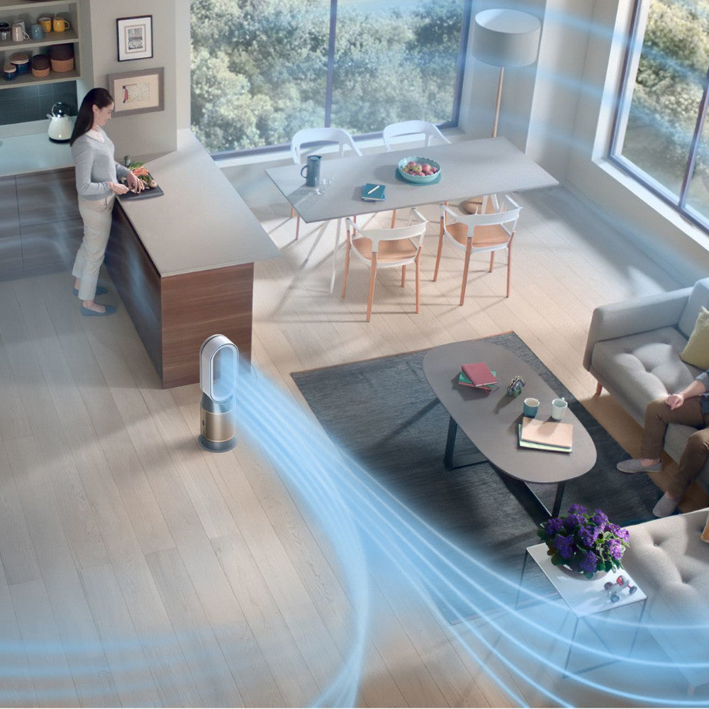 Refurbished Dyson HP09 Hot+Cool Formaldehyde Air Purifier - Official Outlet with 1 Year Warranty | Perfect for Bedroom, Office & Home Air Purification