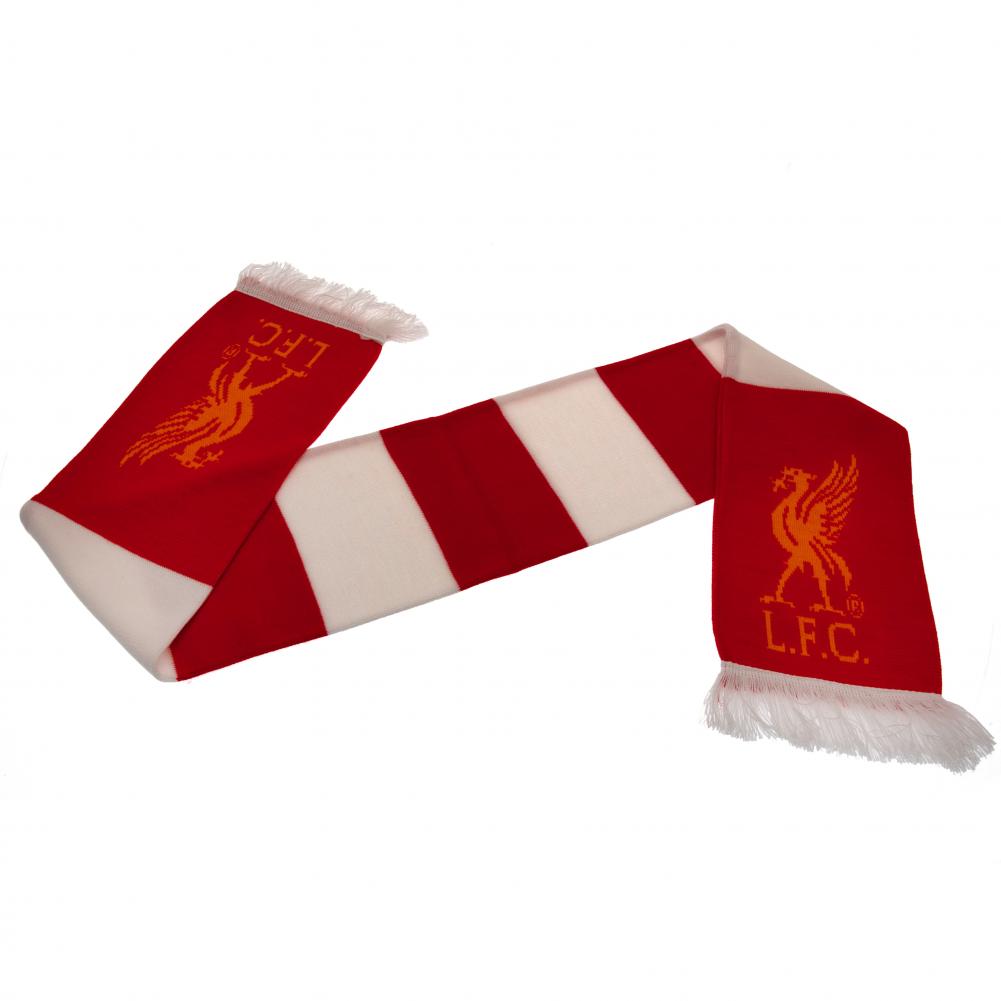 Liverpool FC Bar Scarf - Official Football Team Fan Scarf for Men & Women - Perfect for Match Days, Pub Gatherings & Sports Events