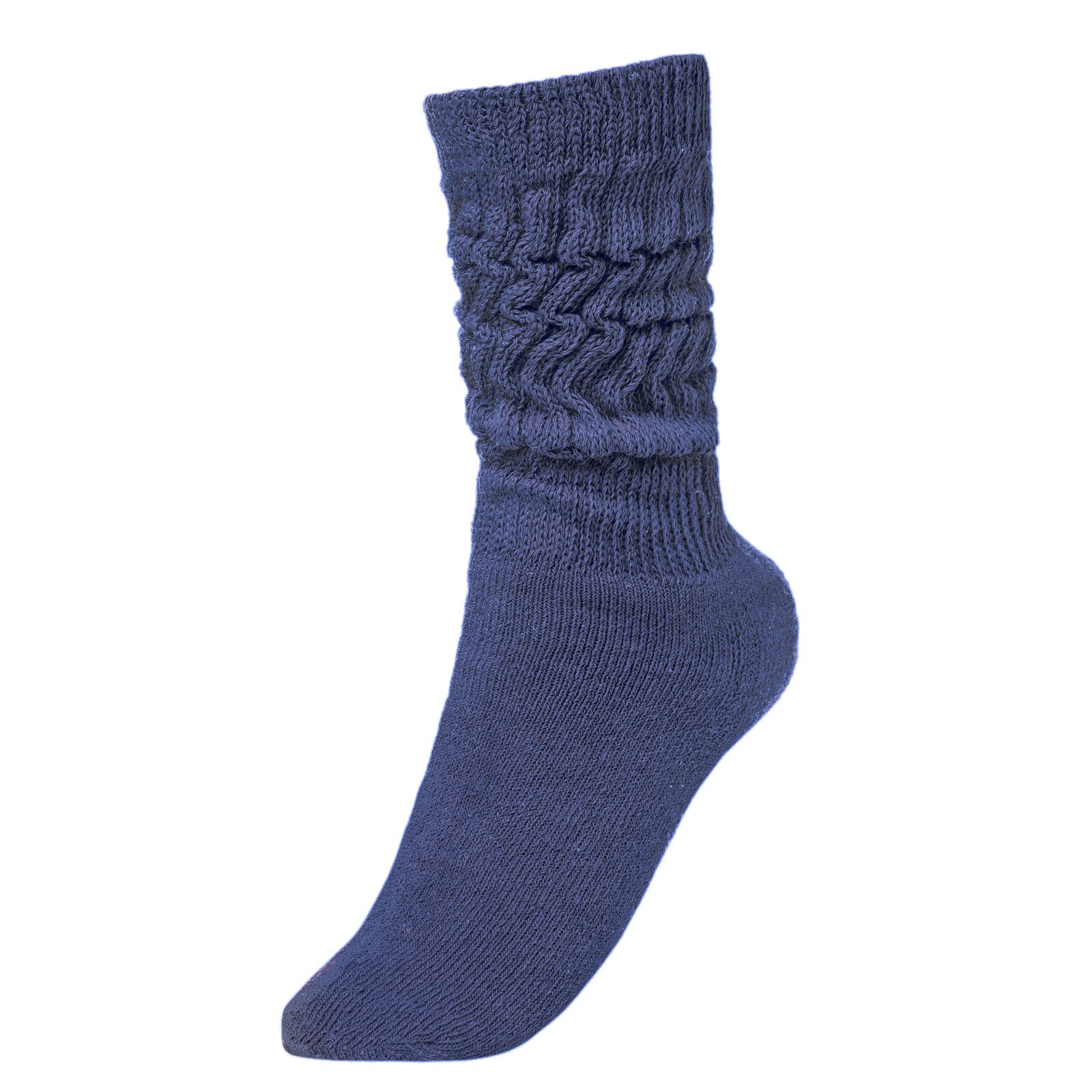 BRUBAKER Women's & Men's Athletic Slouch Socks - Breathable Workout Socks for Gym, Running, Yoga & Sports - Non-Slip Comfort Socks for Fitness & Active Lifestyle