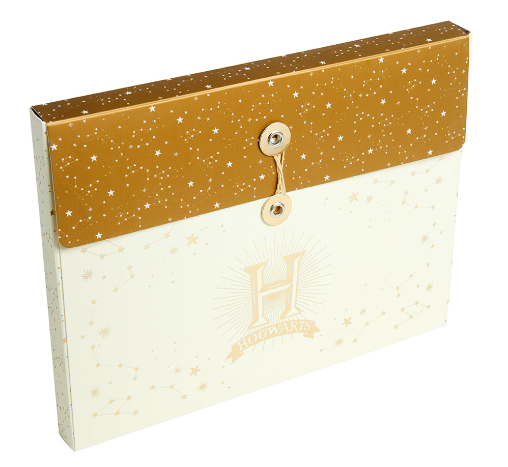 Harry Potter Hogwarts Constellation Card Portfolio Set - 20 Collectible Trading Cards for Fans | Perfect for Gifts, Display & Magic Themed Decor