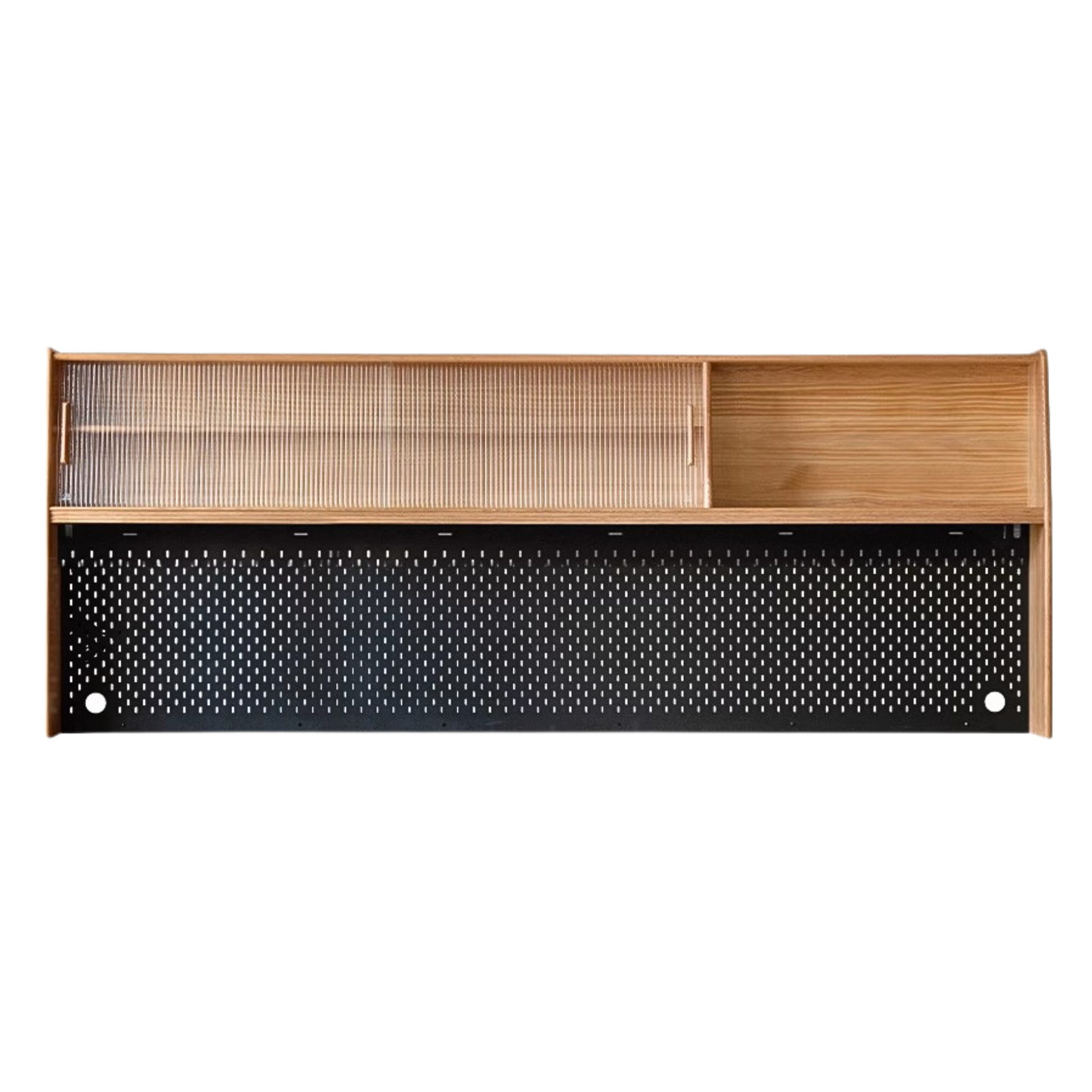 Solid Oak Wood Locker - Multi-Functional Storage Cabinet with Shelves & Drawers - Perfect for Entryway, Bedroom, or Office Organization