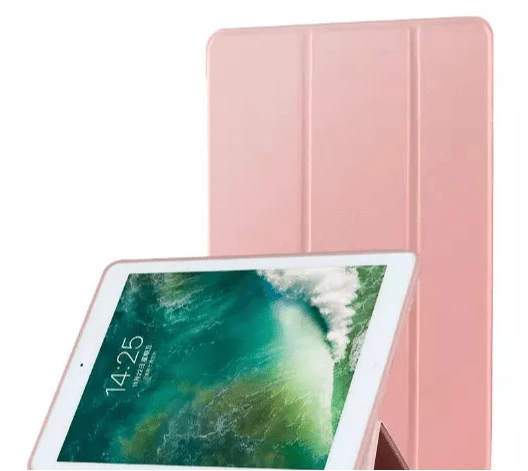 Shockproof TPU Case for iPad Pro 12.9 5th Generation (2021) - Rose Gold | Slim Protective Cover with Soft Edges | Perfect for Work, Travel & Everyday Use