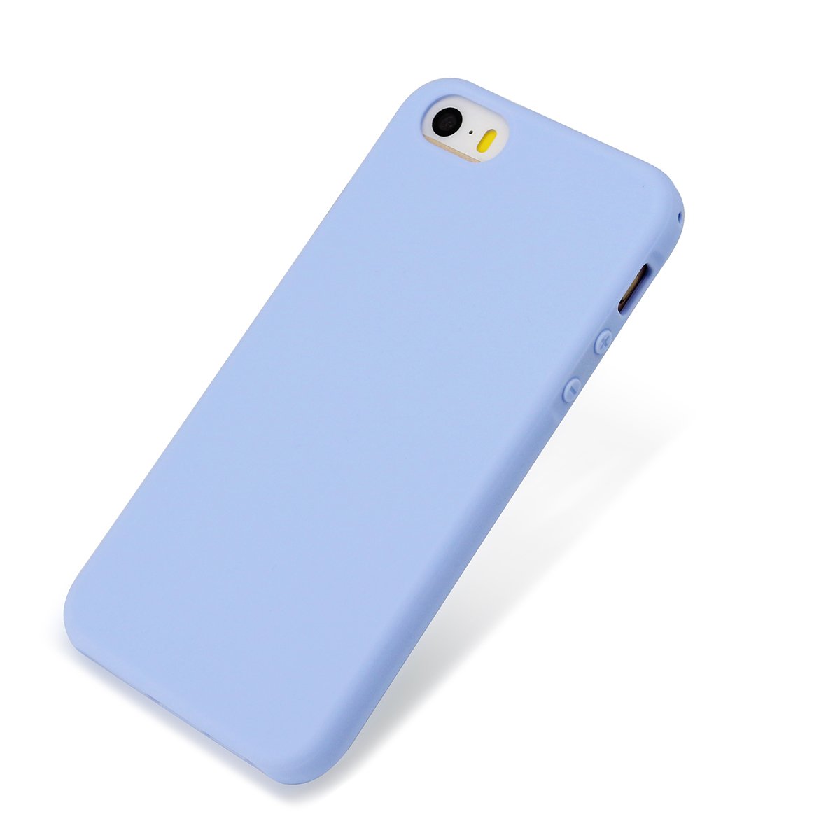 Shockproof TPU Protective Case for iPhone SE (2016 Edition)/iPhone 5/iPhone 5s - Sky Blue | Slim Fit, Anti-Scratch & Durable Cover for Everyday Use & Outdoor Activities