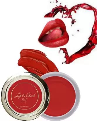 Natural Lip & Cheek Tint Balm - Vegan, Long-Lasting Makeup for Lips, Cheeks & Eyes | Perfect for Everyday Wear, Date Night & On-The-Go Touch Ups