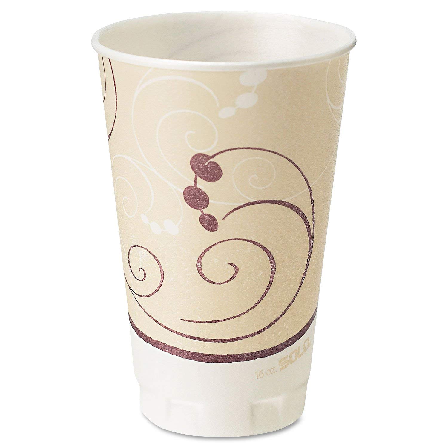 Symphony Design Trophy Foam Hot and Cold Drink Cups - 16oz Insulated Coffee Cup for Office, Party, and Outdoor Use - SCCX16NJ8002