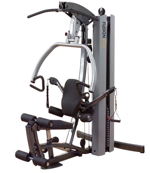 Body Solid Fusion 500 Single Stack Home Gym - Compact Strength Training Equipment for Full Body Workouts | Perfect for Home Gym, Small Spaces & Personal Fitness Training