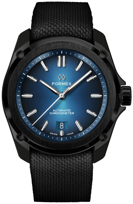 Formex Essence Leggera FortyOne Men's Automatic Watch - Electric Blue Dial, Swiss Made Luxury Timepiece for Business, Casual & Outdoor Adventures