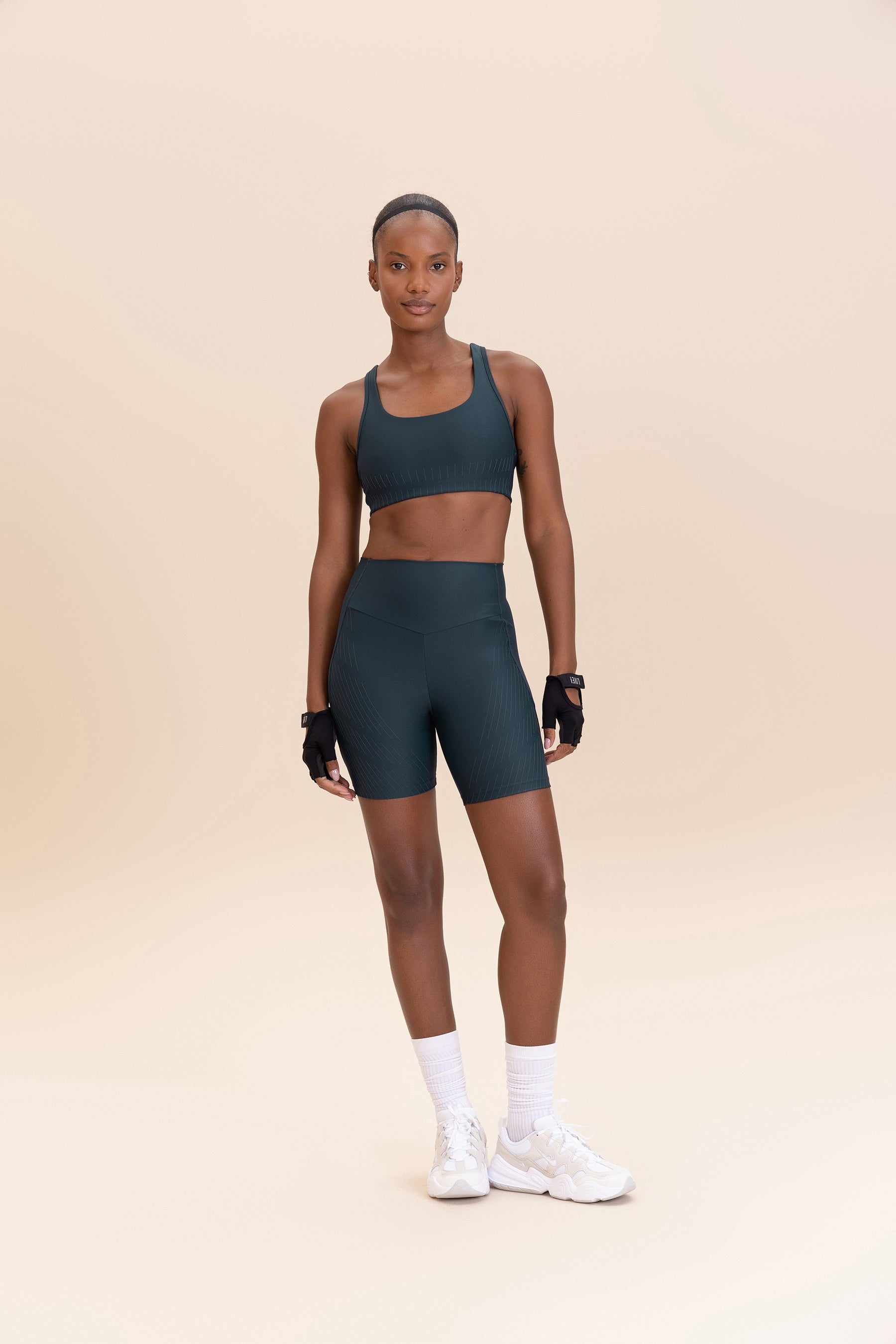 Fast Allure Mat Sports Bra for Women - High Support Workout Bra for Running, Yoga & Gym - Moisture Wicking & Breathable Activewear
