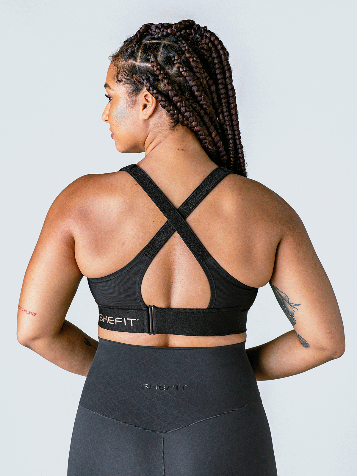 Ultimate Sports Bra® for Women - High Support, Comfort & Breathable - Perfect for Running, Yoga & Gym Workouts - Black