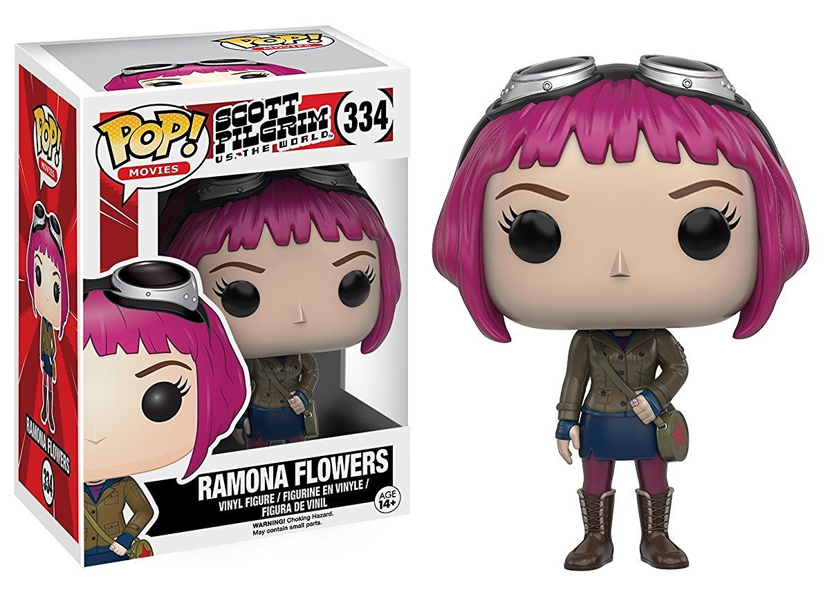 Funko POP! Movies: Scott Pilgrim vs. The World - Ramona Flowers Collectible Vinyl Figure | Perfect for Anime Fans, Movie Collectors & Home Office Decor