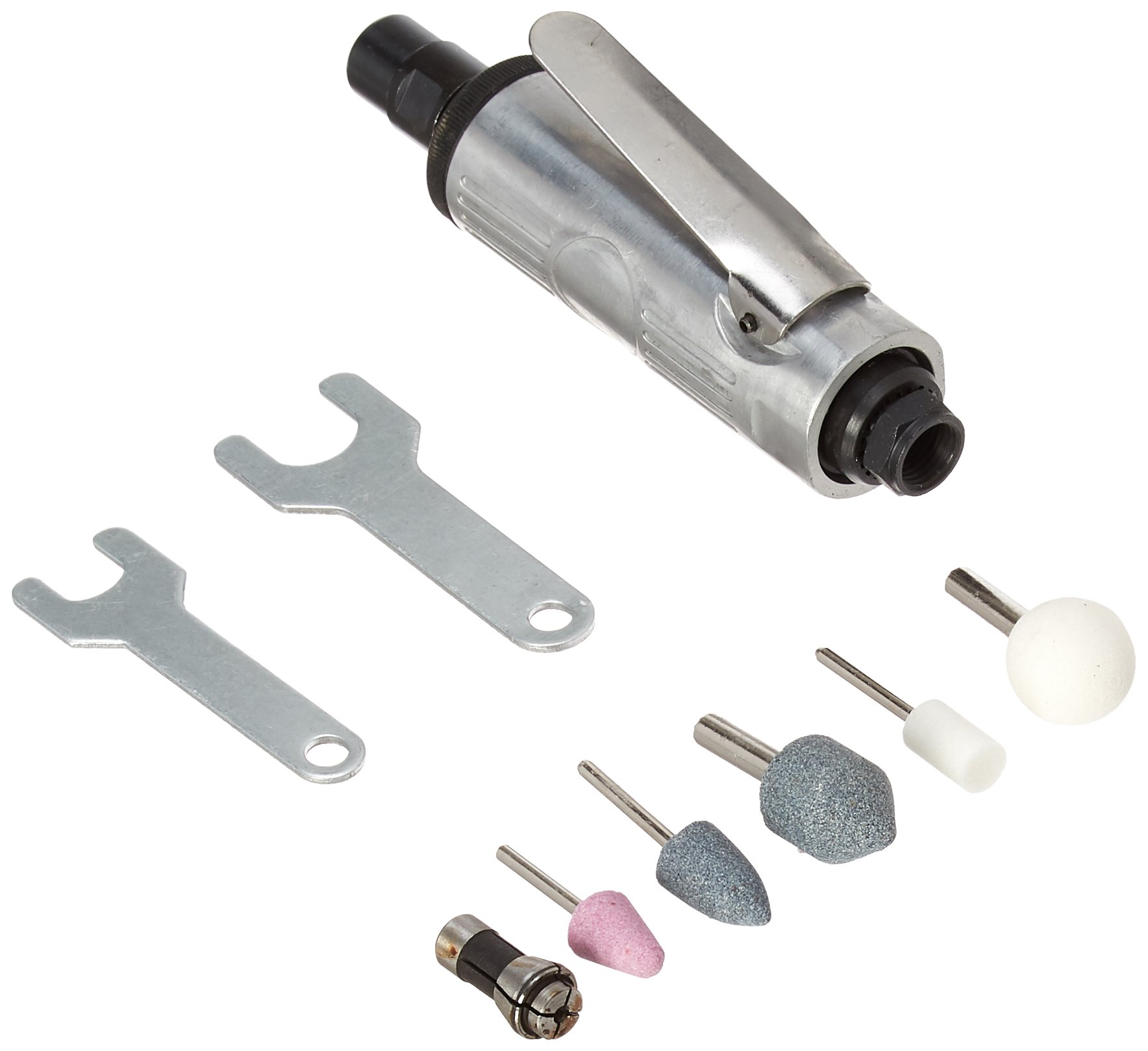 Compact Air Die Grinder Kit with 1/8