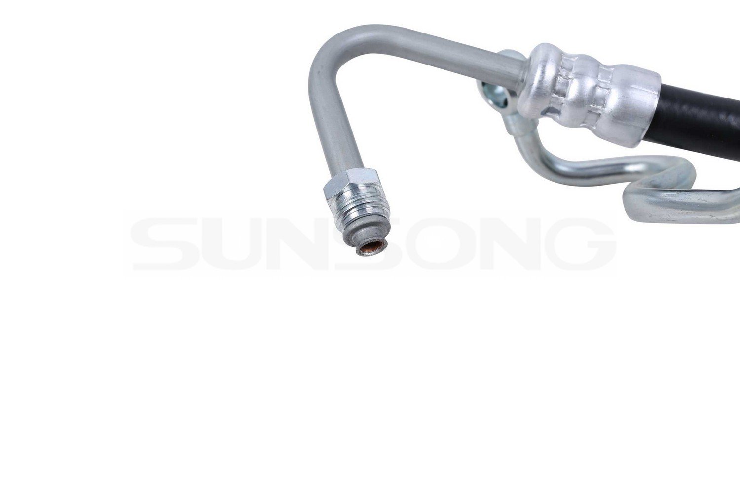 Sunsong 3402893 Power Steering Pressure Line Hose Assembly - High-Quality Replacement for Smooth Steering Performance | Perfect for Chevy, GMC, Ford, Dodge Vehicles | Ideal for Off-Roading, Daily Commuting & Towing