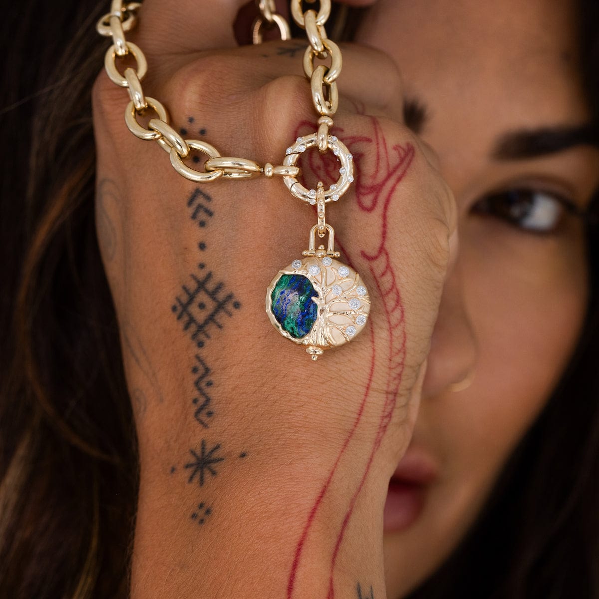Two Sided Tree of Life Pendant Necklace - Spiritual Jewelry for Women & Men - Perfect for Meditation, Yoga & Gift Giving