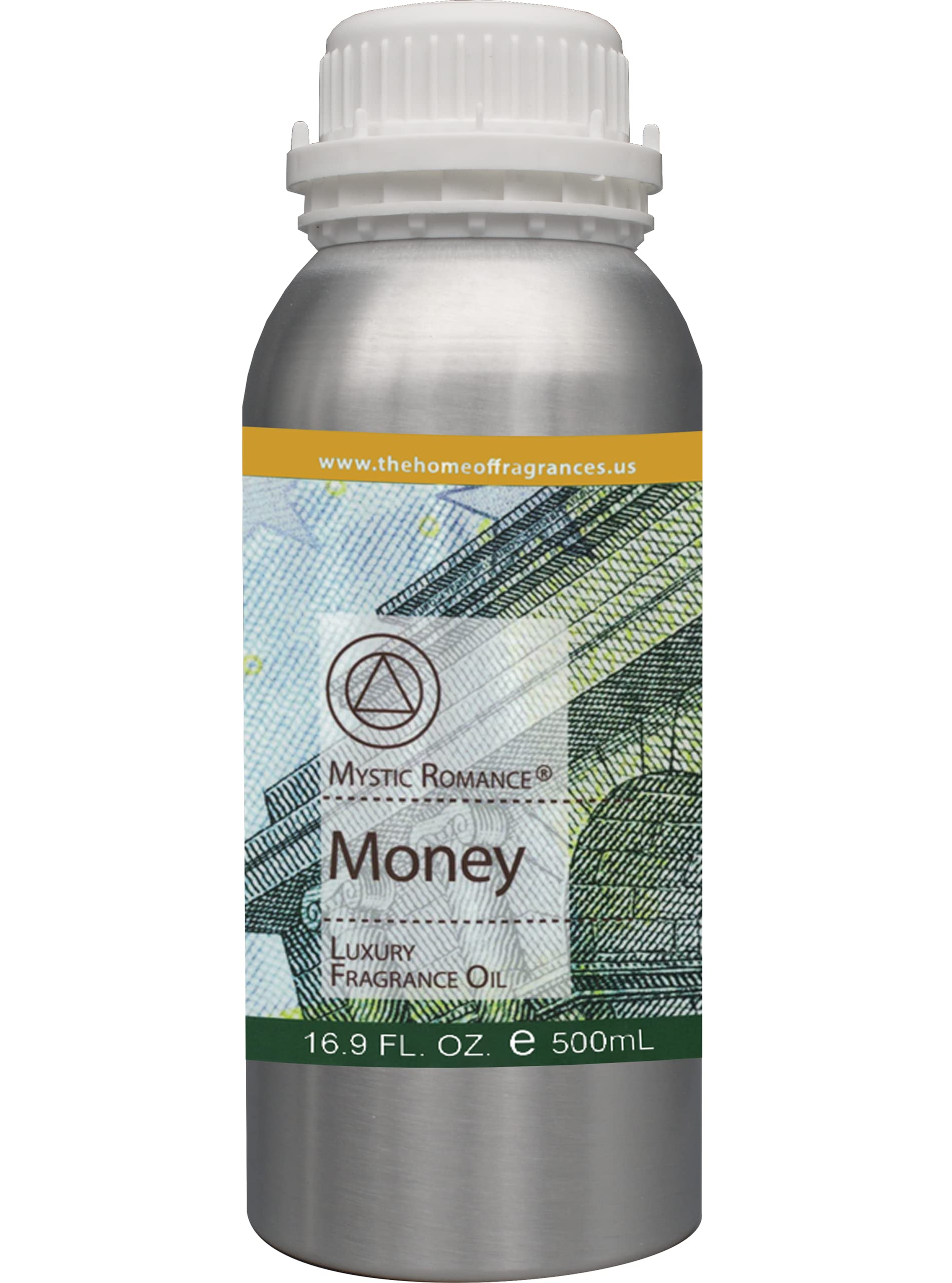 Mystic Romance Money Scent Perfume - 4oz (120ml) Luxury Fragrance for Attracting Wealth & Prosperity | Perfect for Meditation, Manifestation & Spiritual Practices