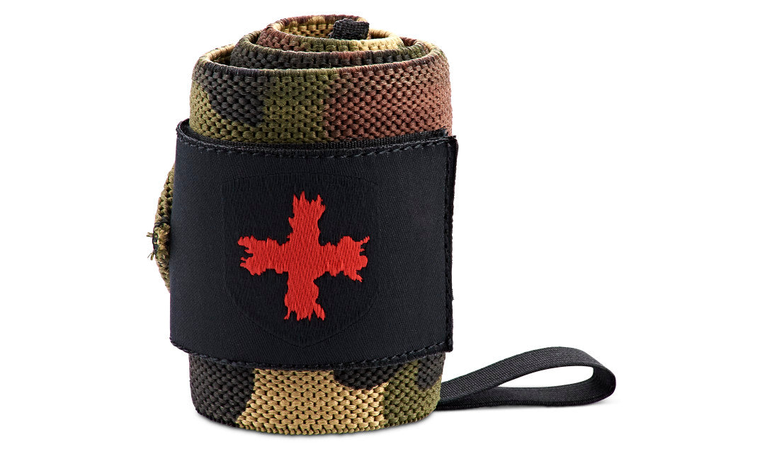 Harbinger Red Line Camo Wrist Wraps - Premium Weightlifting & CrossFit Support for Gym Training & Powerlifting