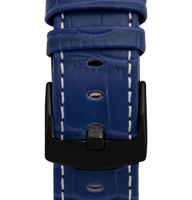 3 - Blue and White / Black Buckle