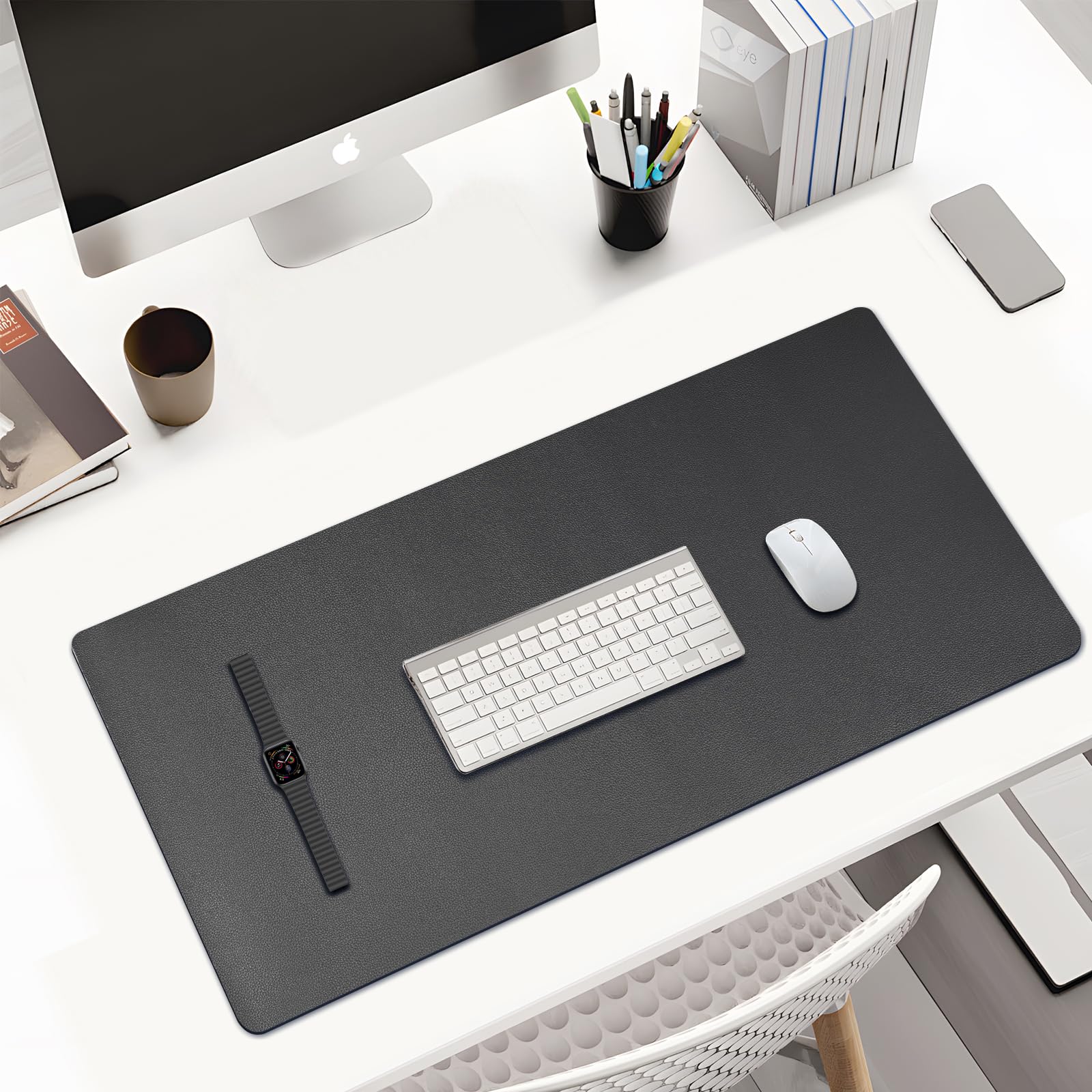 KINGFOM PU Leather Desk Pad - 23.6