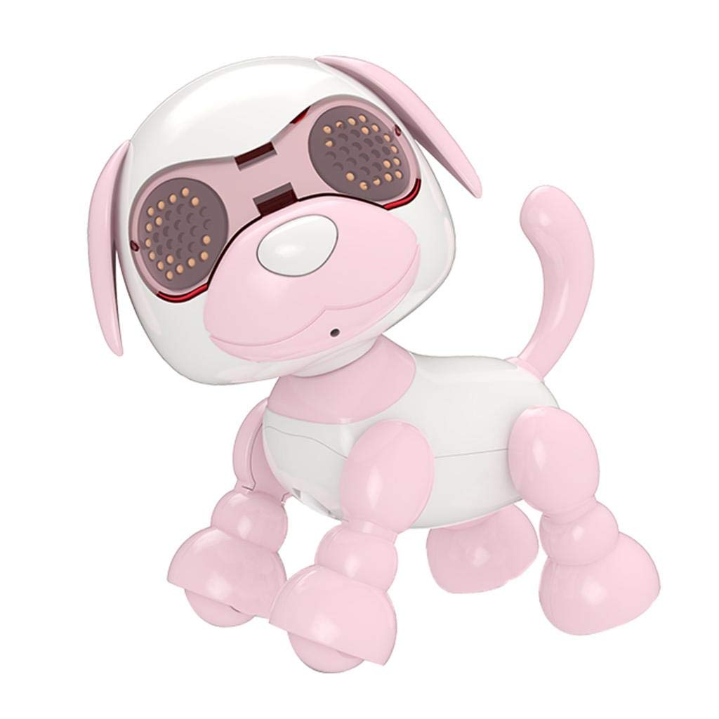 Smart Interactive Robot Dog Toy - Electronic Pet Companion with AI Technology for Kids & Adults (Pink) | Perfect for Birthday Gifts, STEM Learning & Family Entertainment