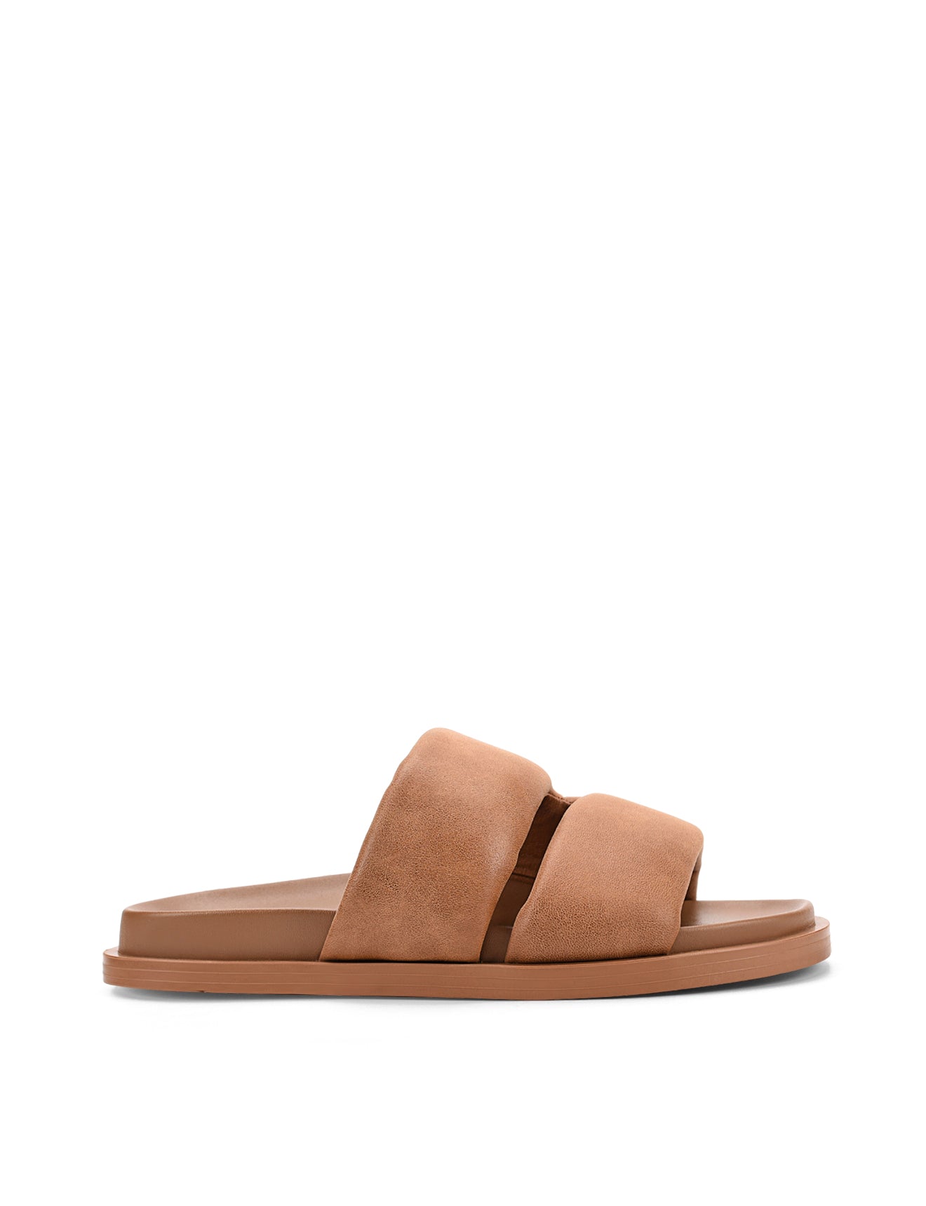 Lacey Footbed Sandals for Women - Comfortable Tan Leather Summer Sandals with Arch Support | Perfect for Beach, Vacation & Casual Outfits