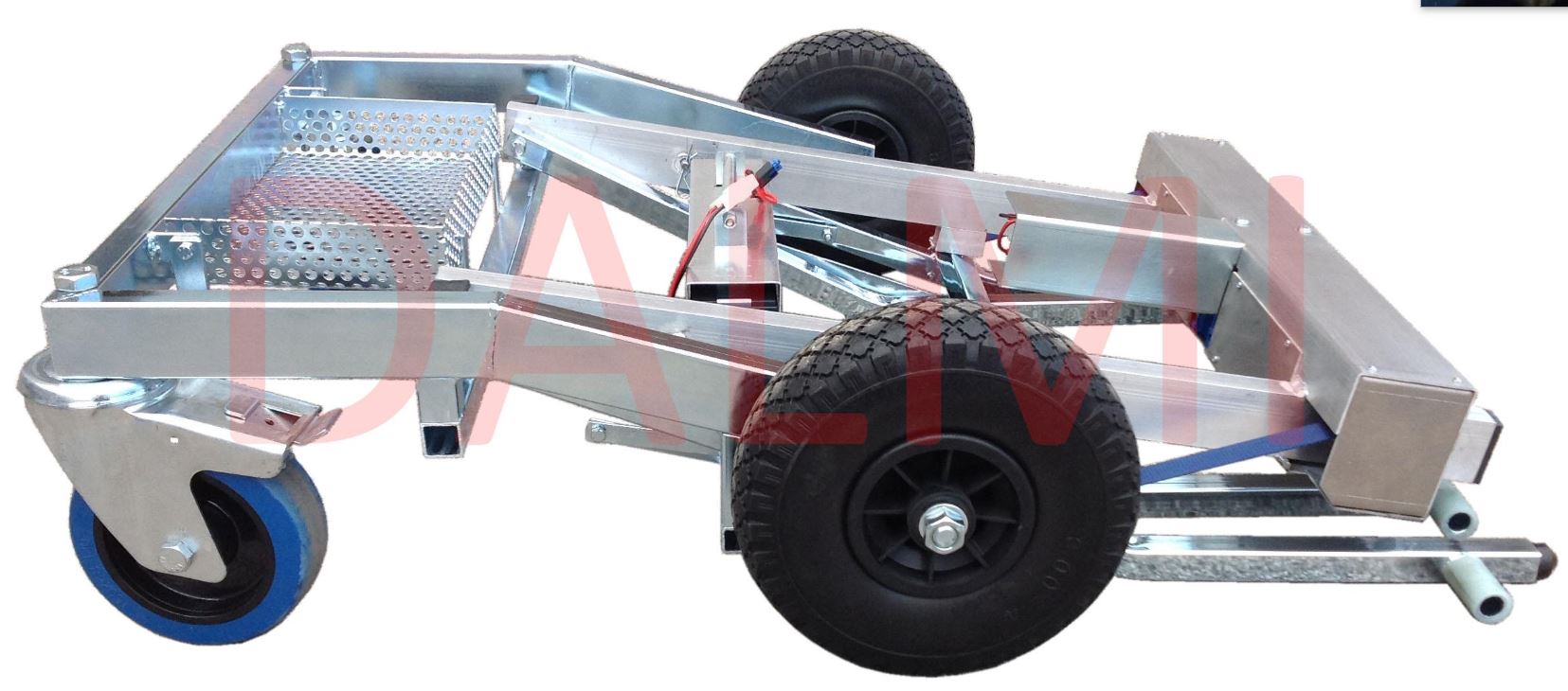Dalmi Hookless Teamlift Electric Kart Stand - Free Batteries & Shipping - Perfect for Indoor/Outdoor Go-Kart Storage & Maintenance