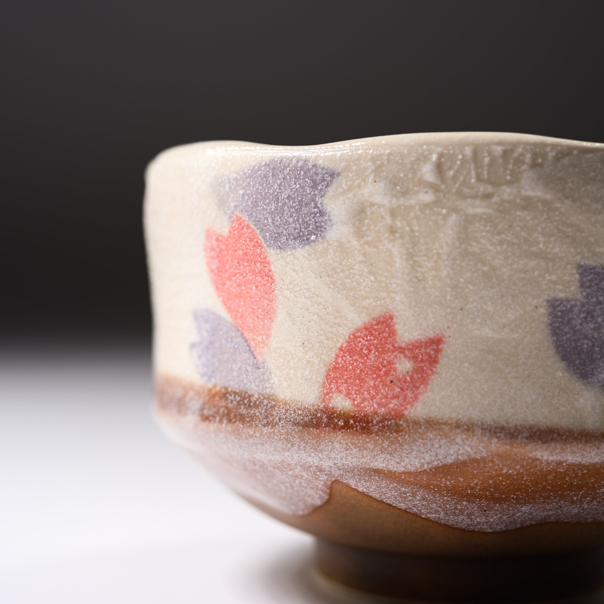 Premium Mini Matcha Bowl - Handcrafted Ceramic Tea Set with Petal Wind Design for Japanese Tea Ceremony, Home Decor & Zen Meditation Accessories