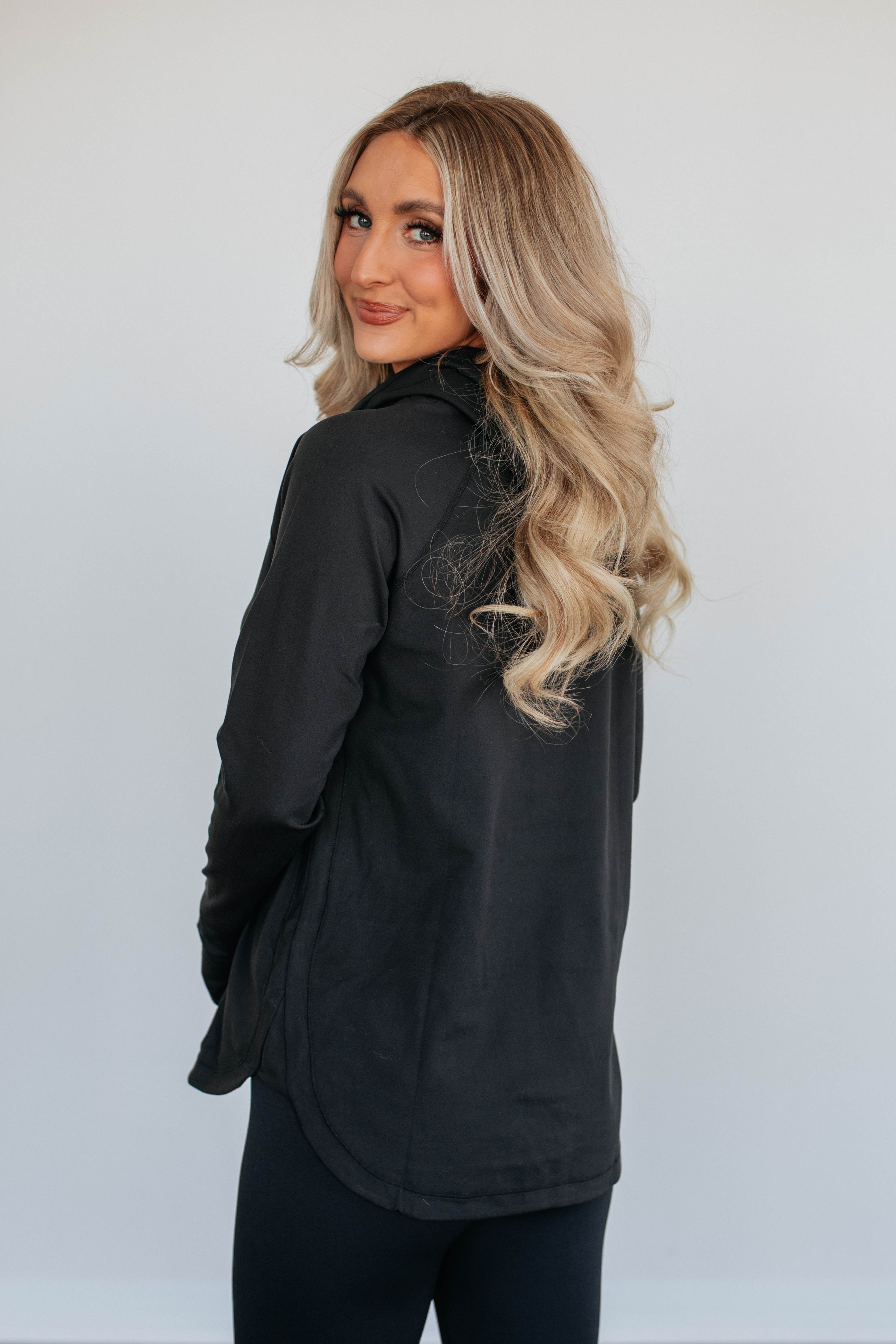 Alice Active Hoodie for Women - Black | Soft & Breathable Workout Hoodie | Perfect for Gym, Running & Yoga