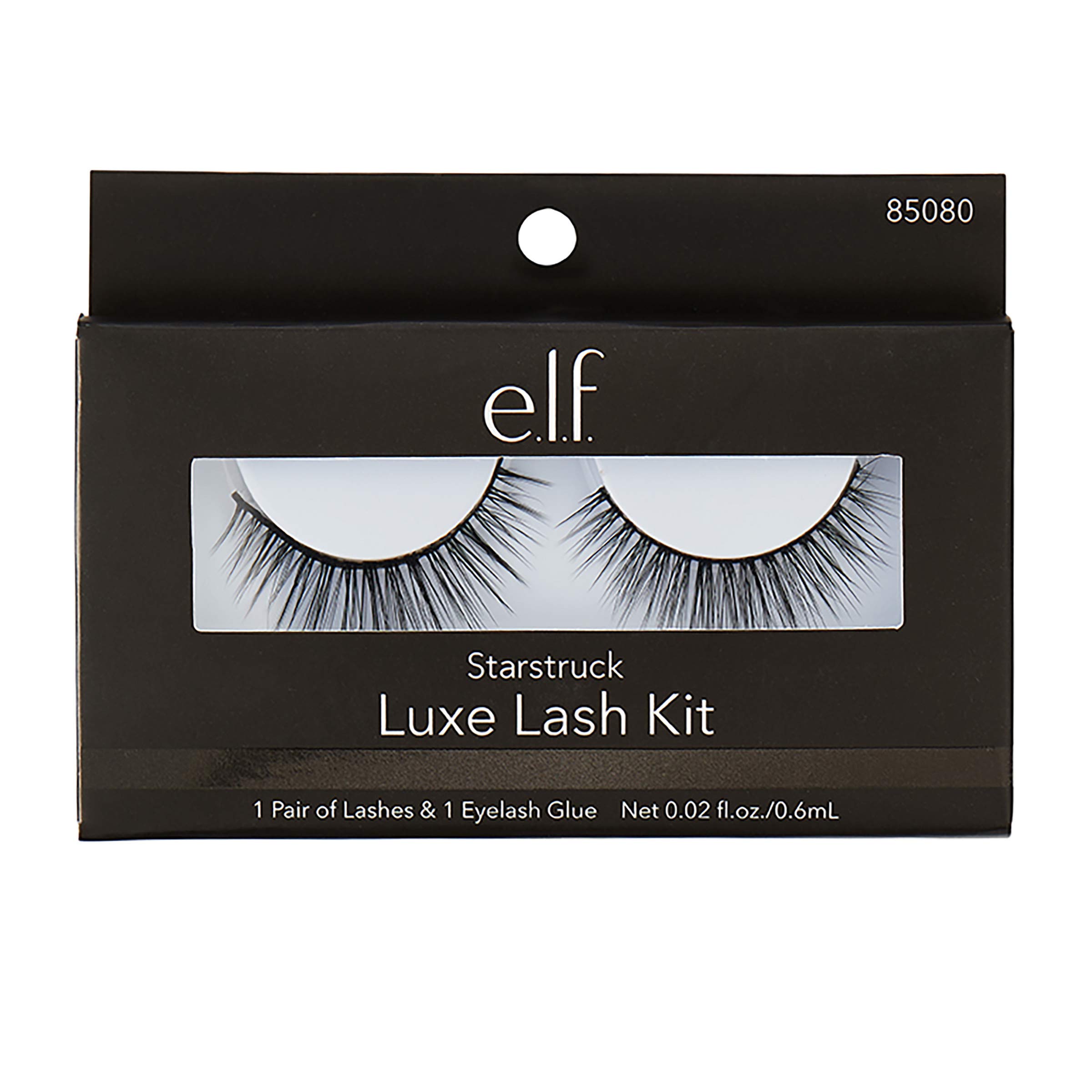 e.l.f. Cosmetics Starstruck Luxe Lash Kit - False Eyelashes & Lash Glue Set for Dramatic Volume & Length | Perfect for Parties, Weddings & Special Occasions