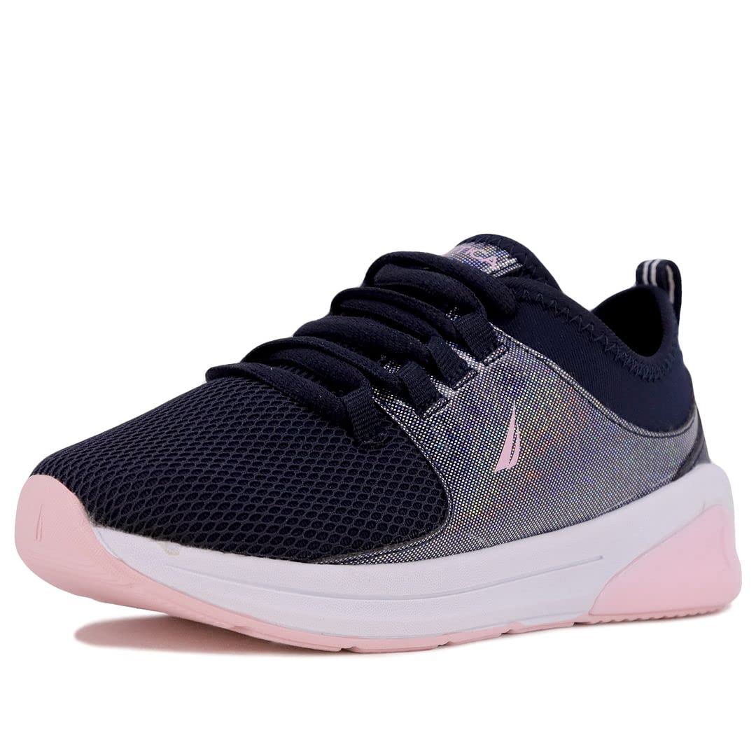 Nautica Kids Lace Up Sneakers - Comfortable Running Shoes for Boys & Girls - Little Kid & Big Kid Sizes - Perfect for School, Play & Everyday Wear