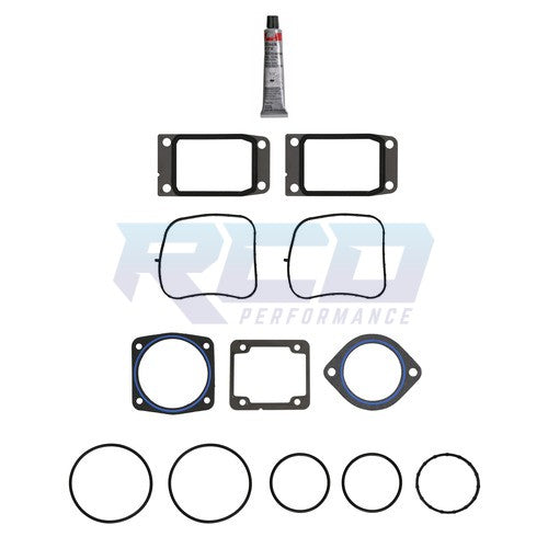 Fel Pro 6.6L Duramax Intake Manifold Gasket Kit for 2007-2008 Chevy/GMC LMM Diesel Engines - Perfect for Engine Repairs & Performance Upgrades