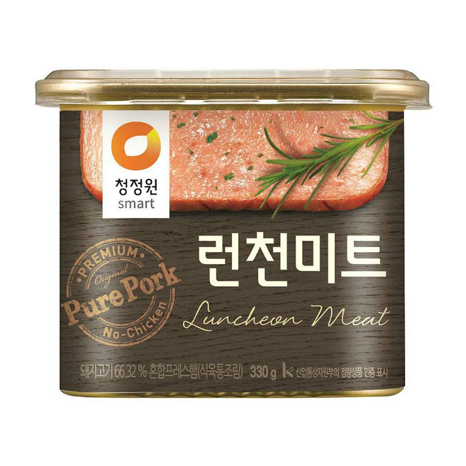 Premium Spam Pork Canned Meat - Chung Jung One O'Food Luncheon Meat (2 Pack) | Ready-To-Eat Pantry Staple | Perfect for Camping, Emergency Food Supply & Quick Meals